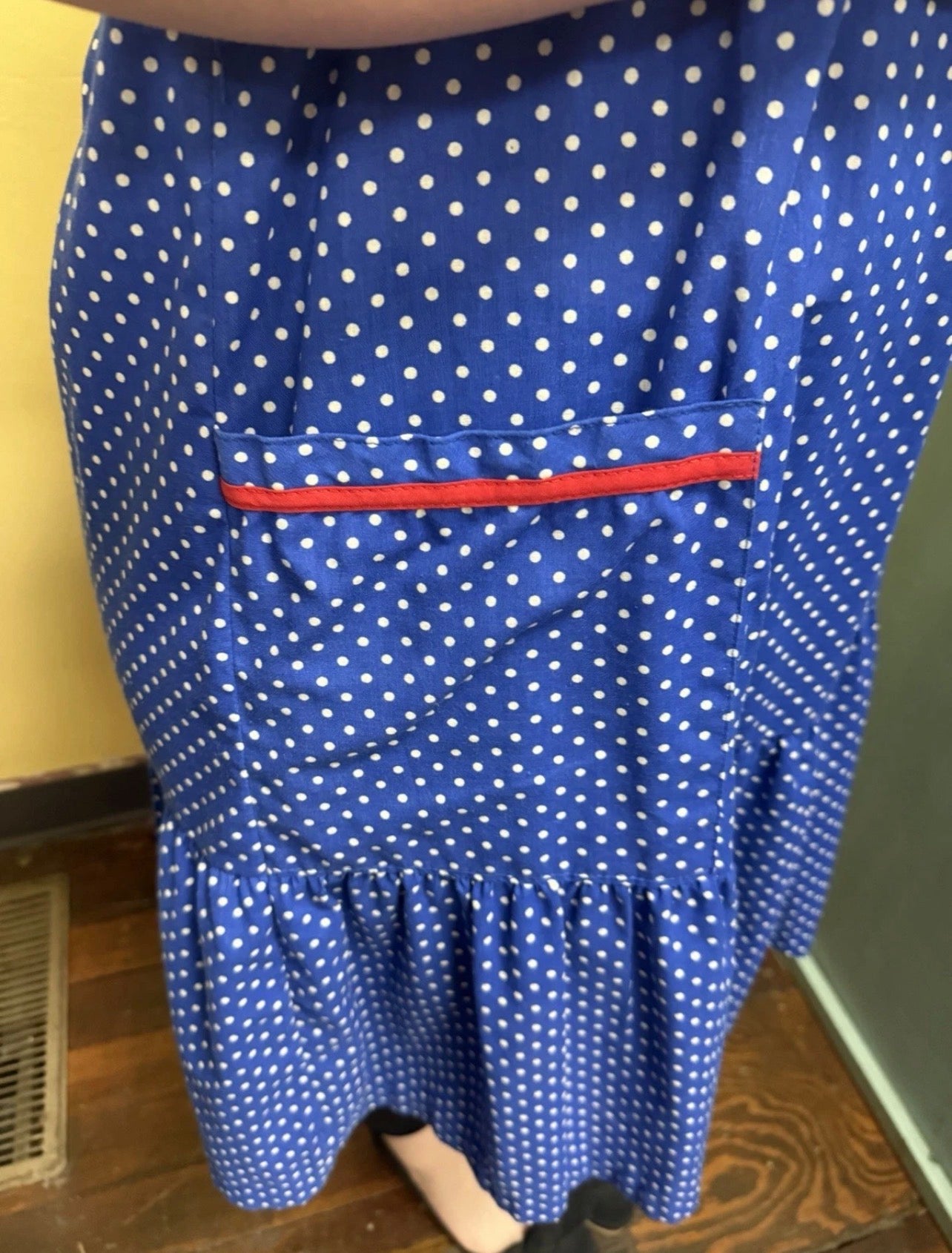 swirl directions blue/white Vintage, l/xl