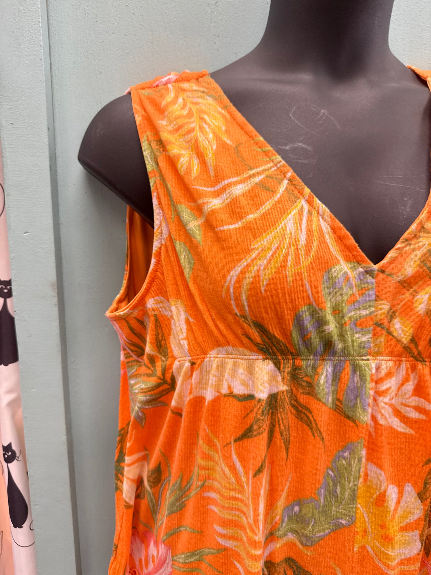 All in Love Orange Dresses, L
