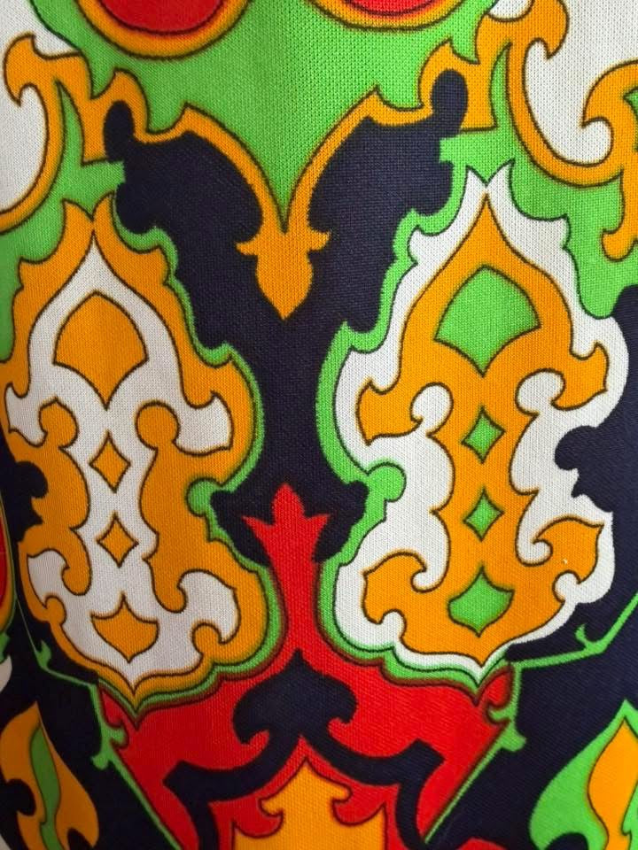 Leslie Faye multi Vintage dress, small/medium