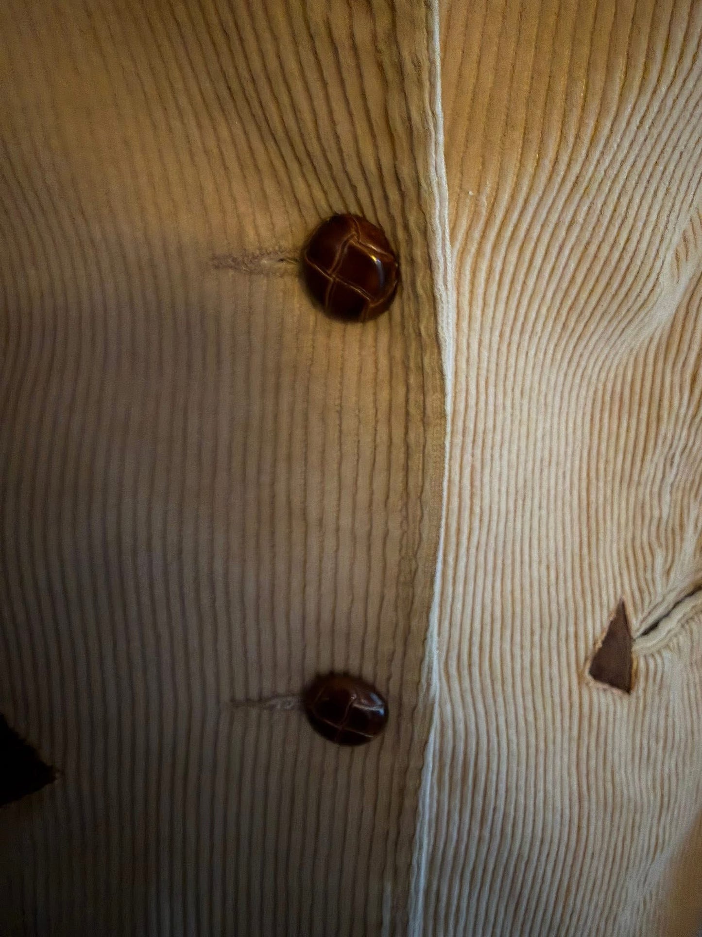 castle square tan Vintage blazer, medium