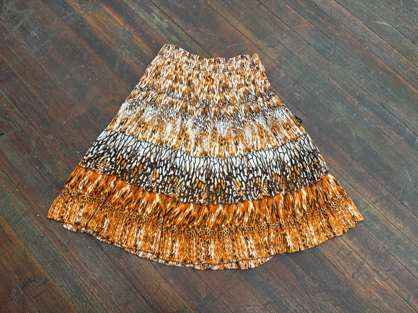 Reba Brown Skirts, XL