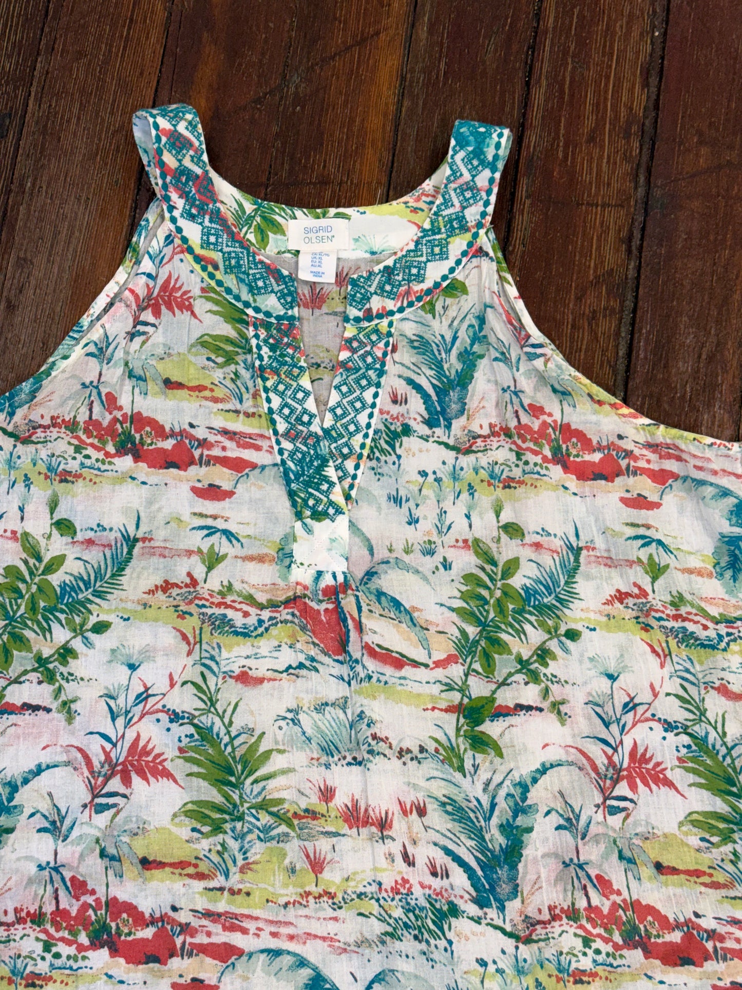 Sigrid Olsen multi Tank Tops, xl