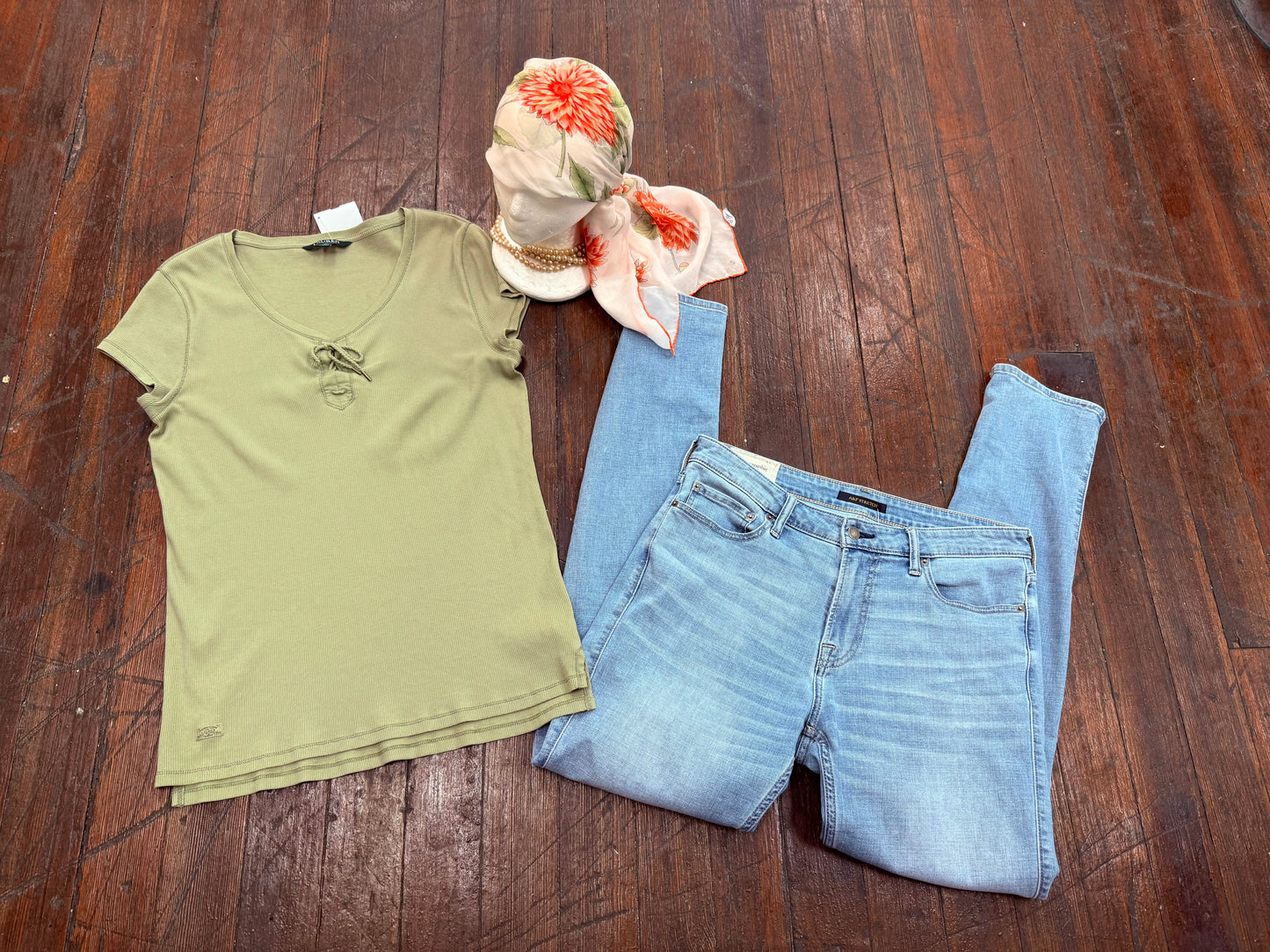 Ralph Lauren Green Tops, XL