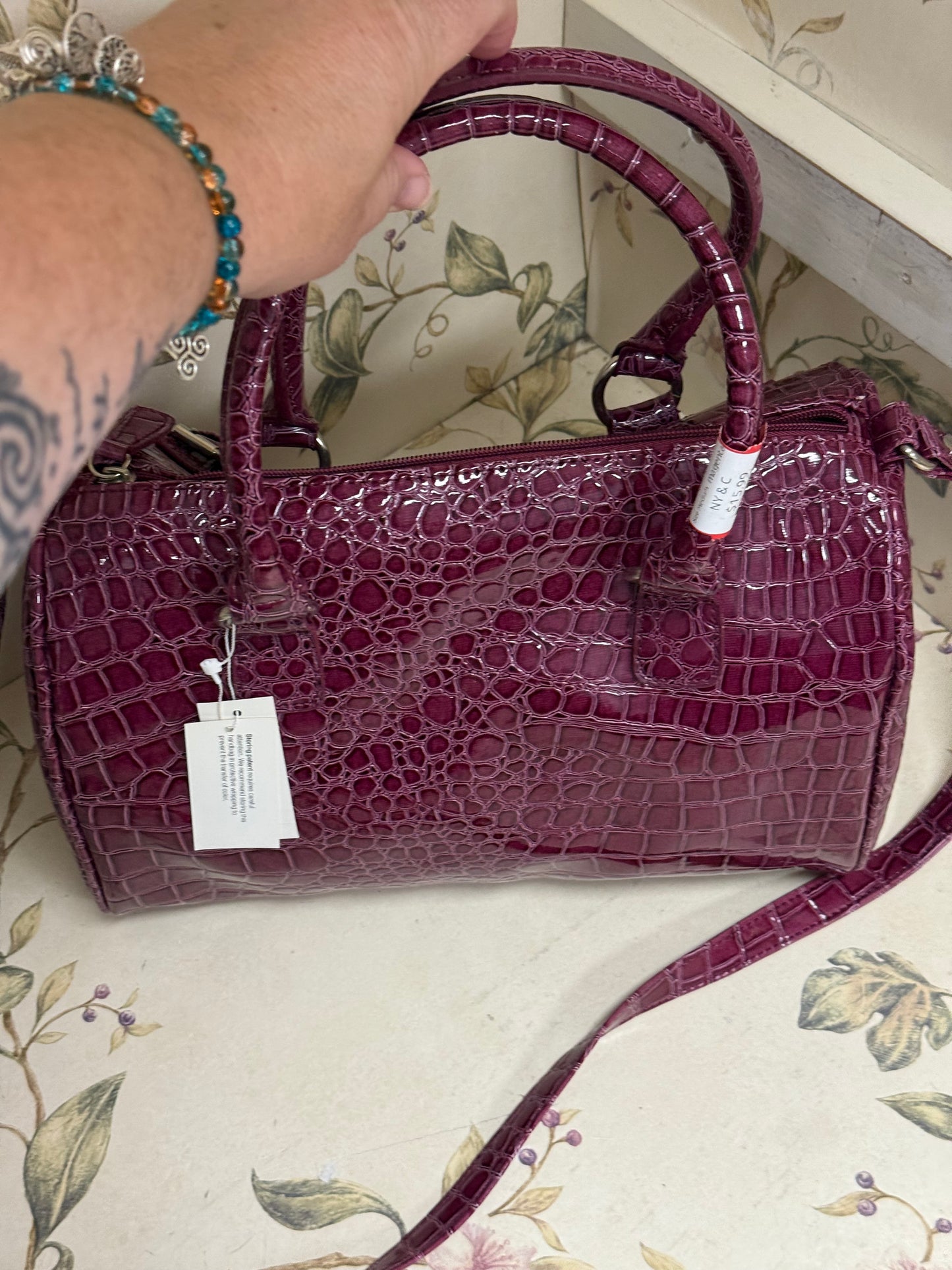 NY & C magenta Purses, medium