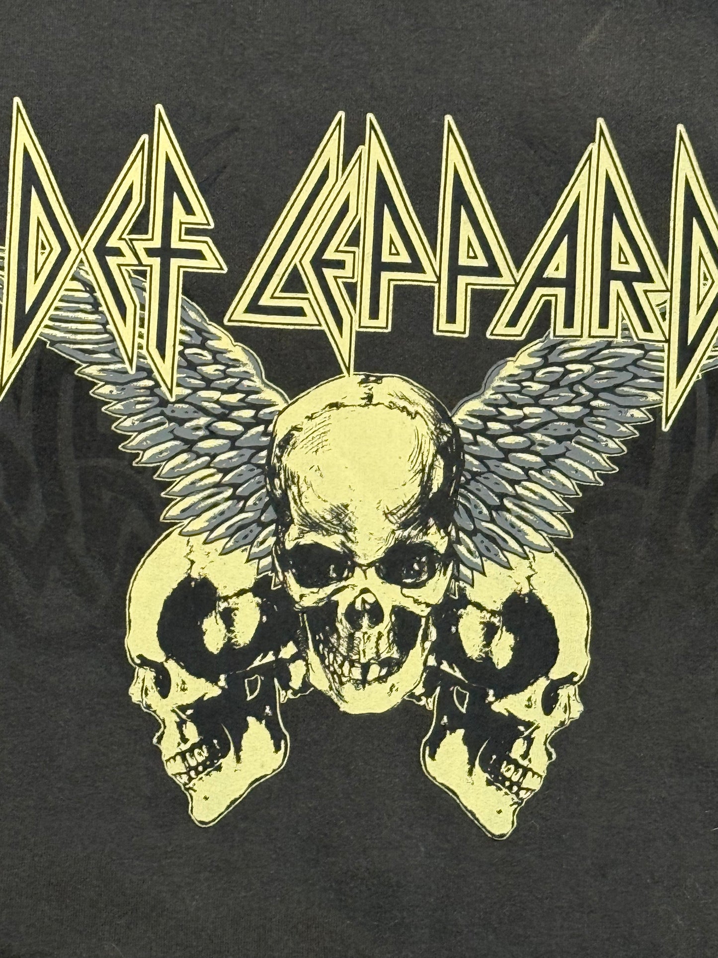 Def Leppard gray Crewnecks, xl
