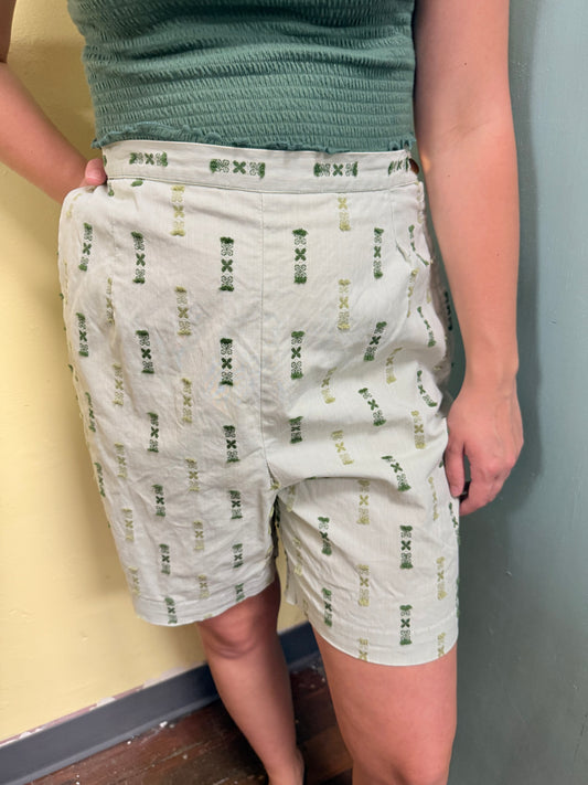 Green Vintage Shorts