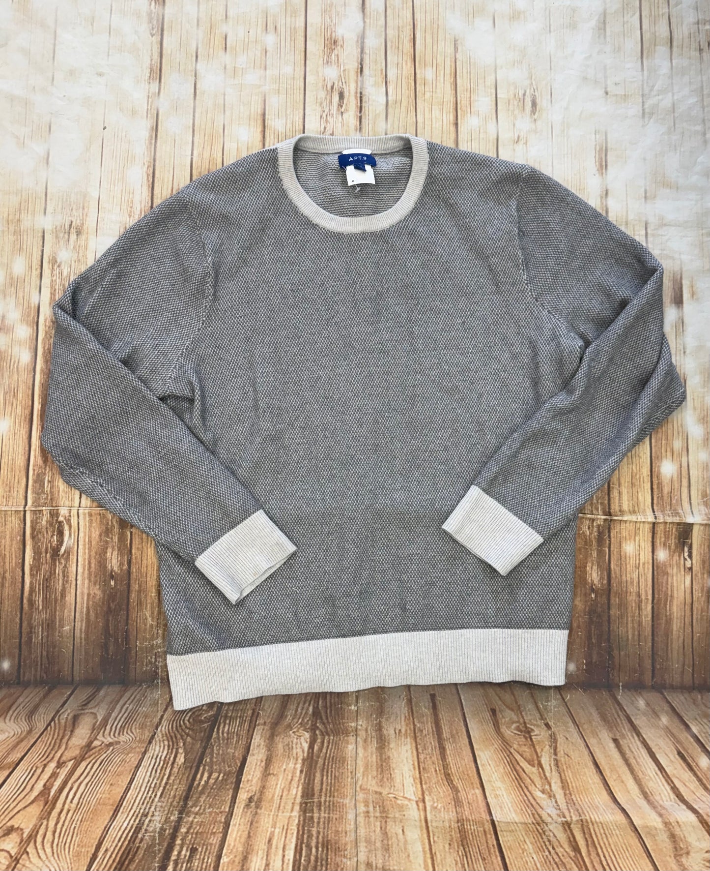 Apt 9 Gray Crewnecks, XXL