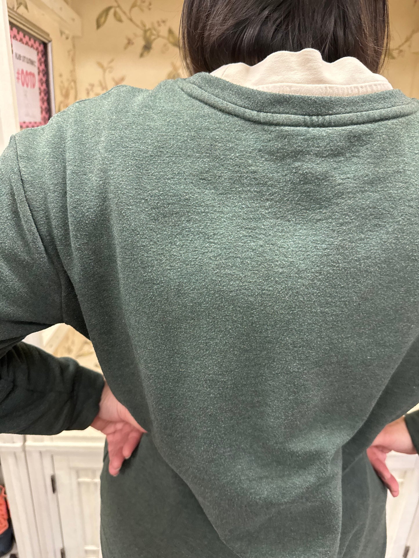 Orvis Green Crewnecks, L