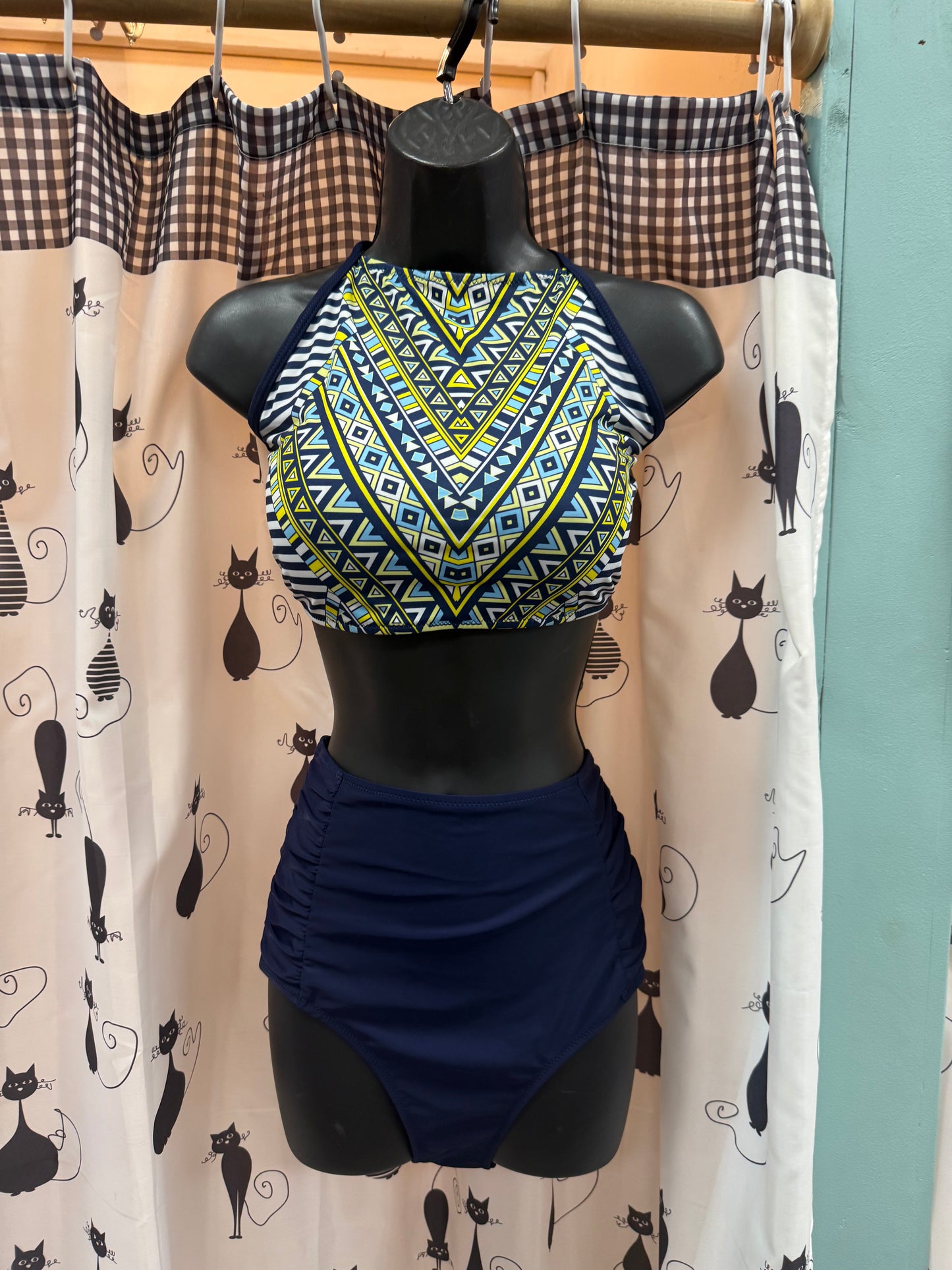 Cupshe Navy Swimsuits, L