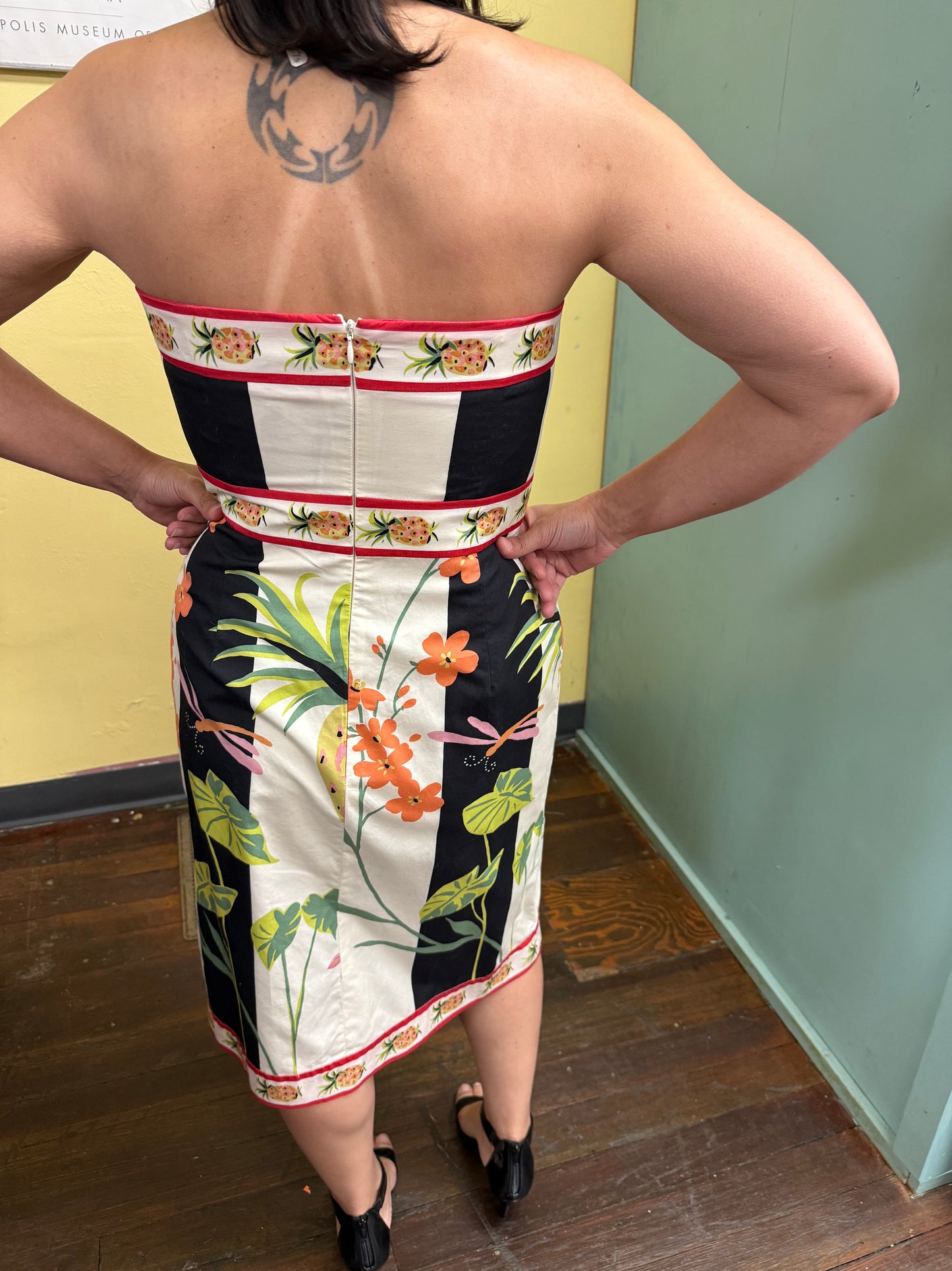 J.Crew White Multi Y2k Dresses, M