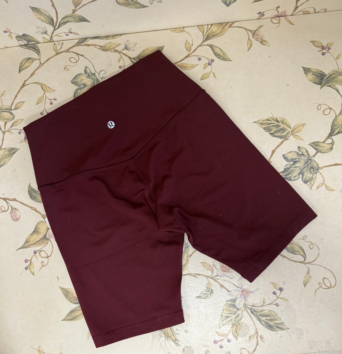Lululemon Maroon Activewear Shorts, 6