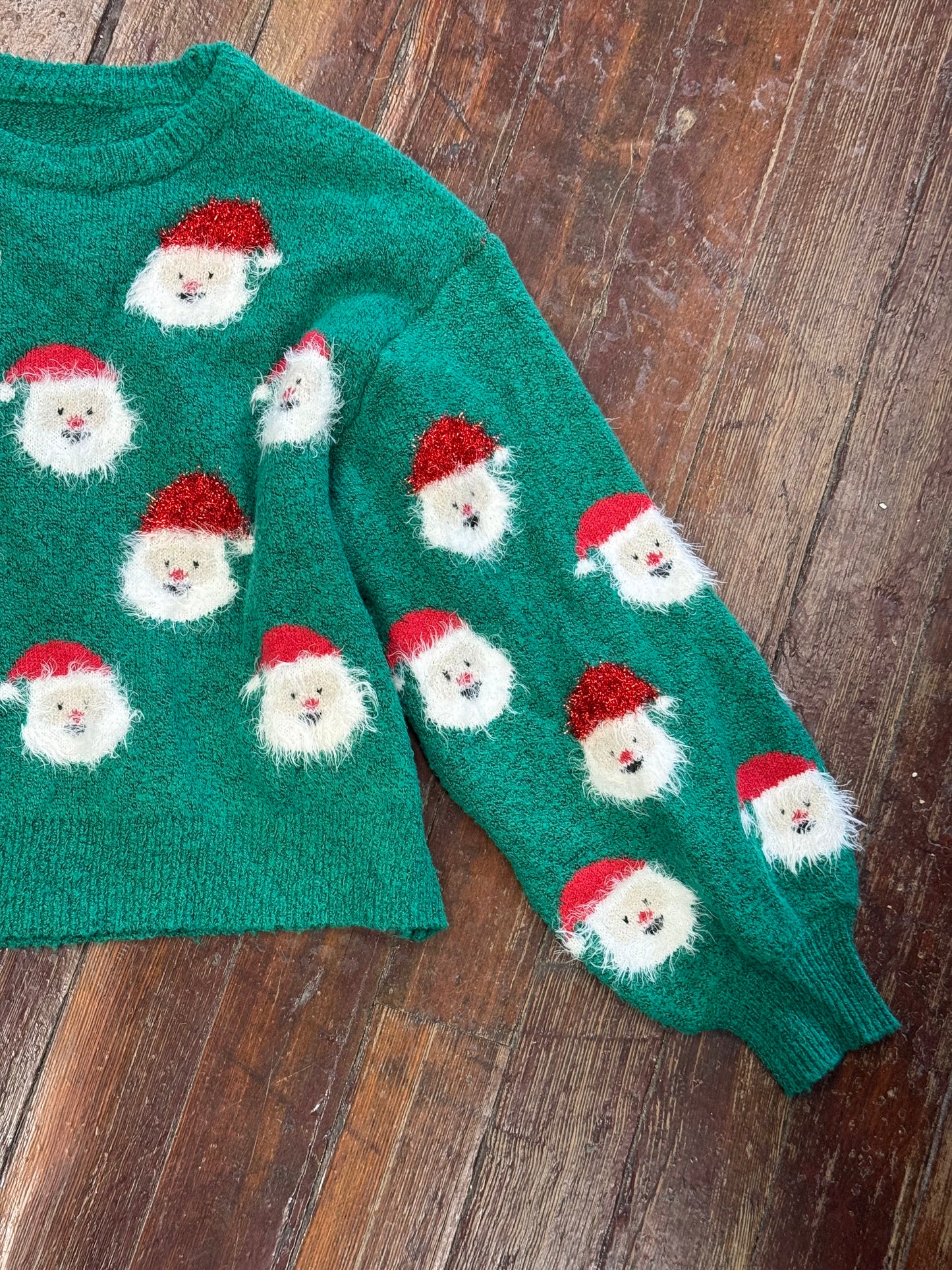 Santa Green Sweaters, M