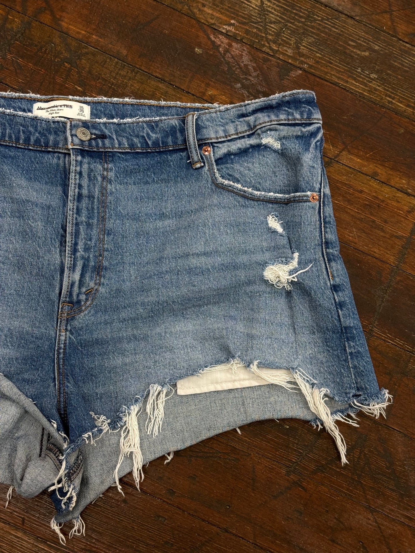Abercrombie & Fitch Denim Shorts, 35/20