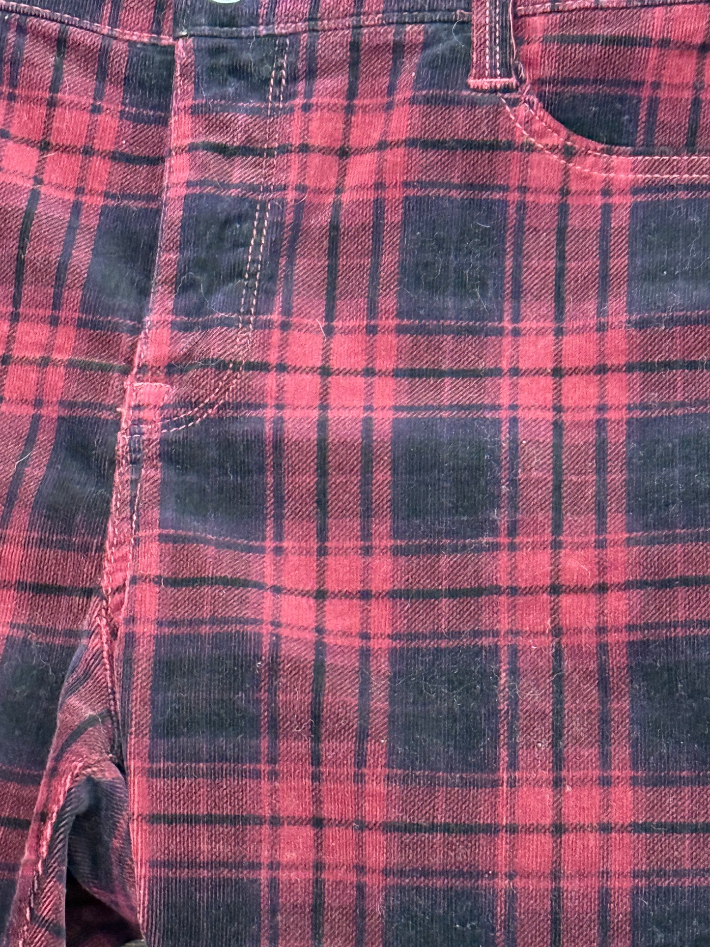 St John's Bay Red plaid Pants, 14