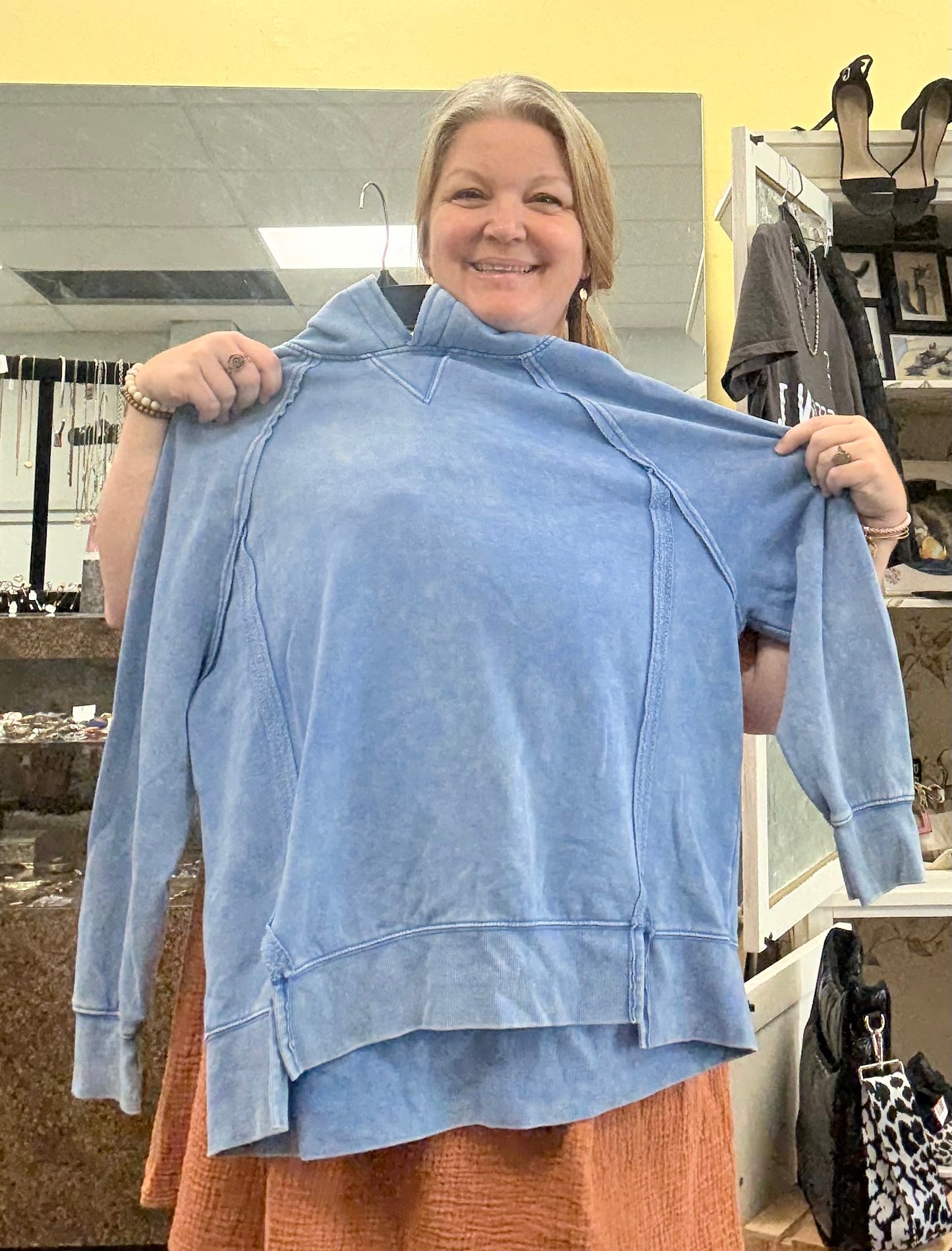 Danskin Blue Hoodies, S