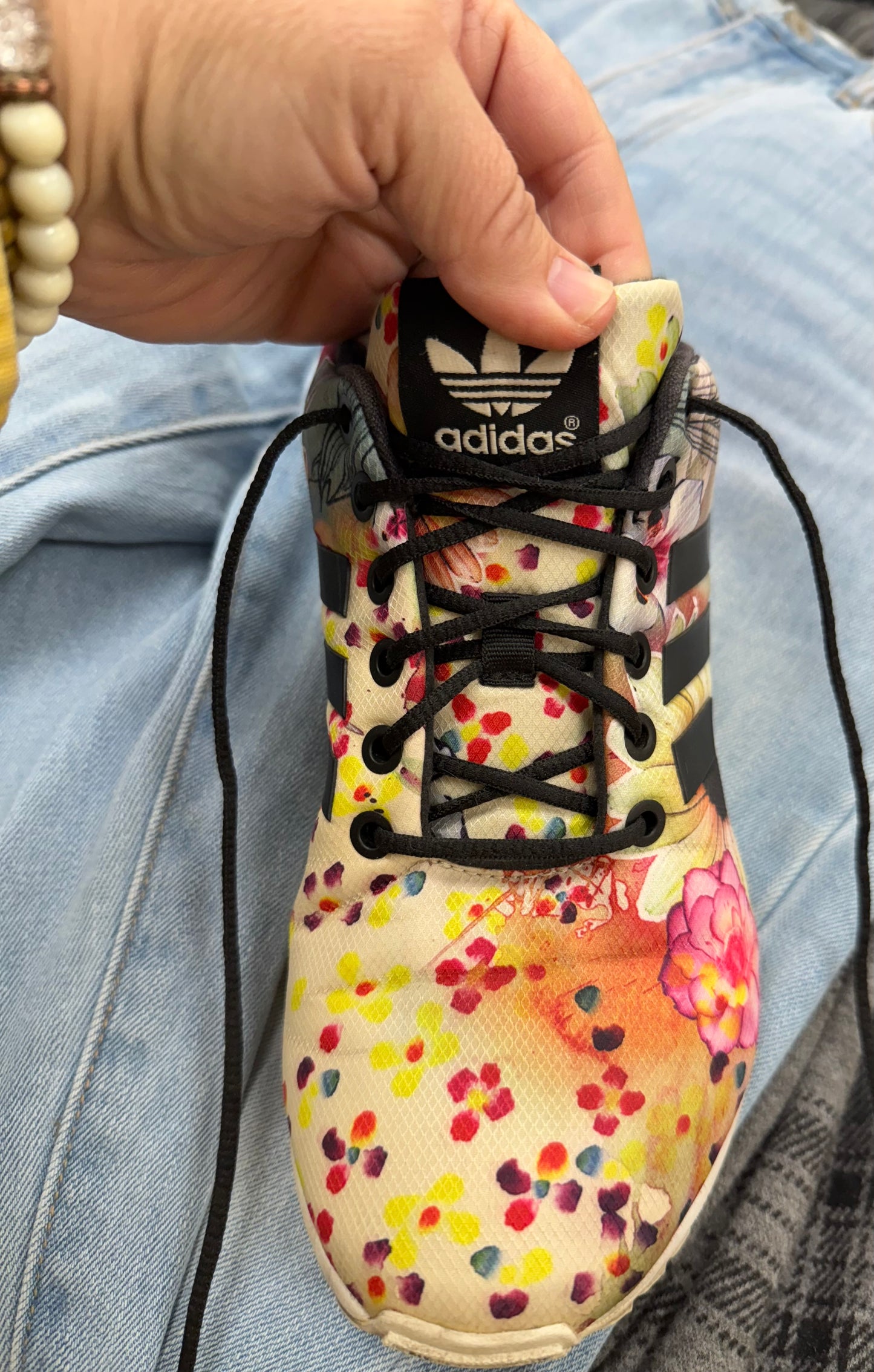 Adidas Floral Shoes, 8