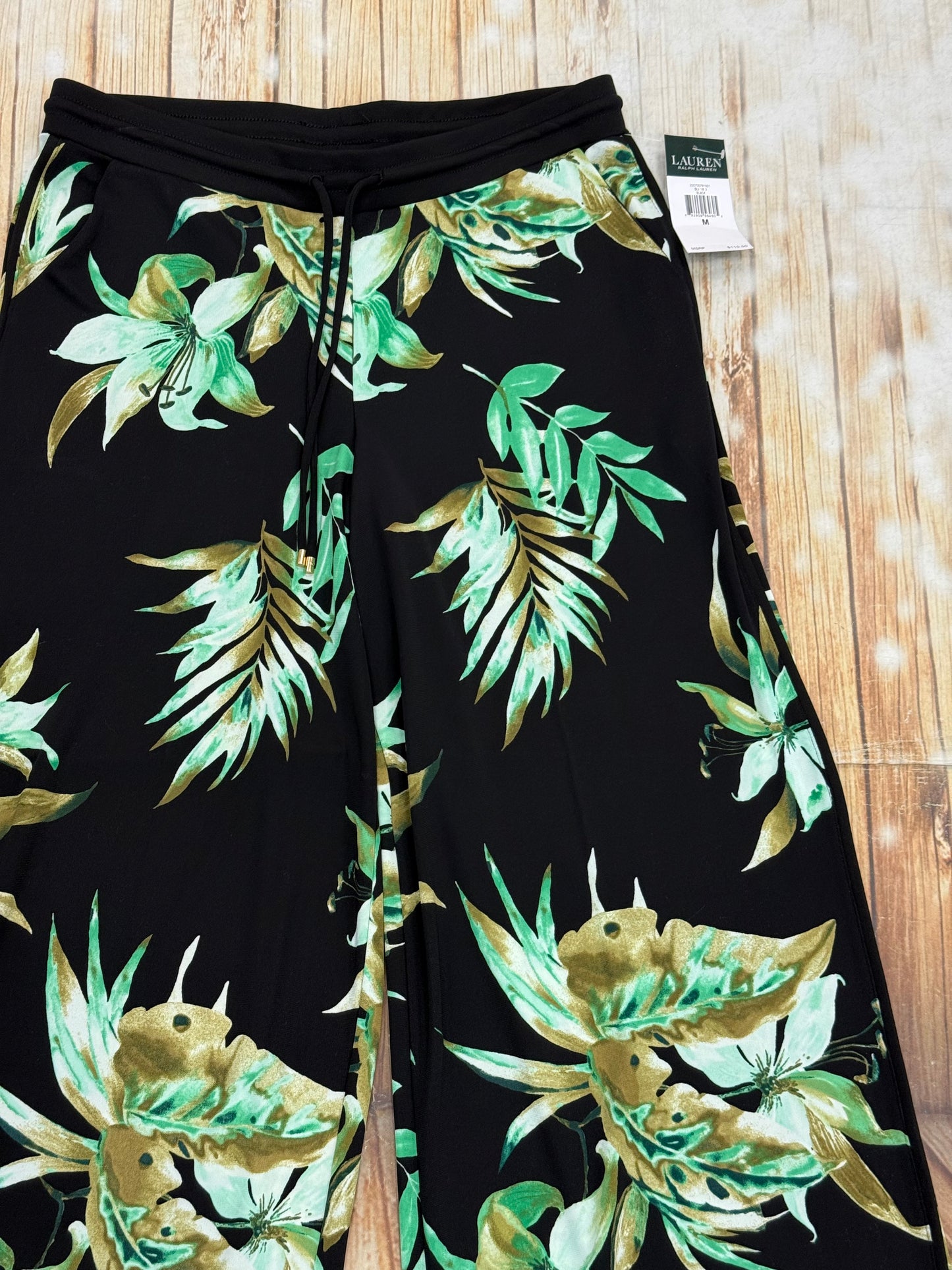 Ralph Lauren Black/Green Pants, M