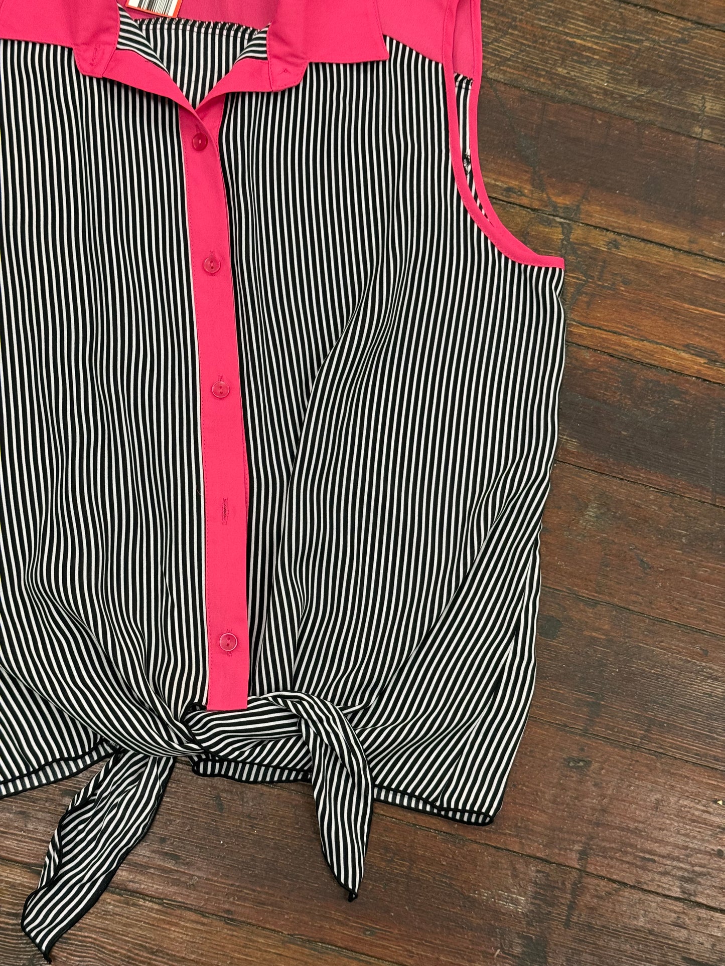 zac and rachel black/pink Tank Tops, large/xl
