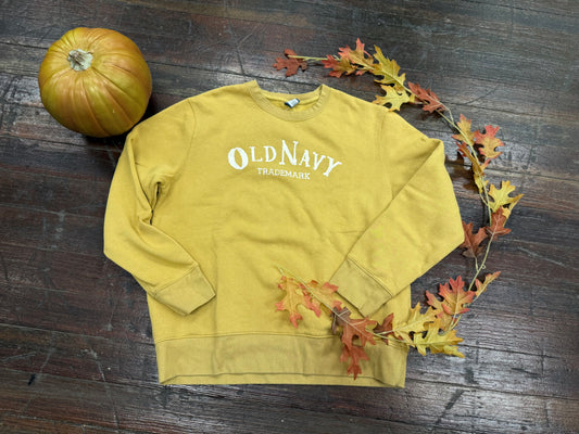 Old Navy Yellow Crewnecks, L