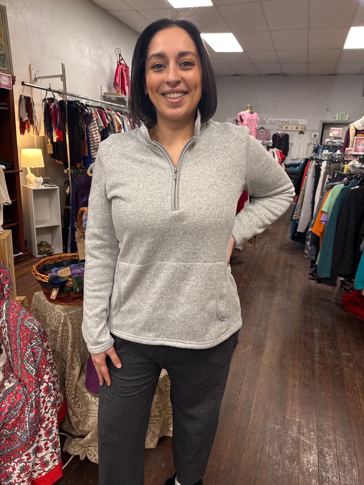 croft & barrow gray Pullovers, xxl