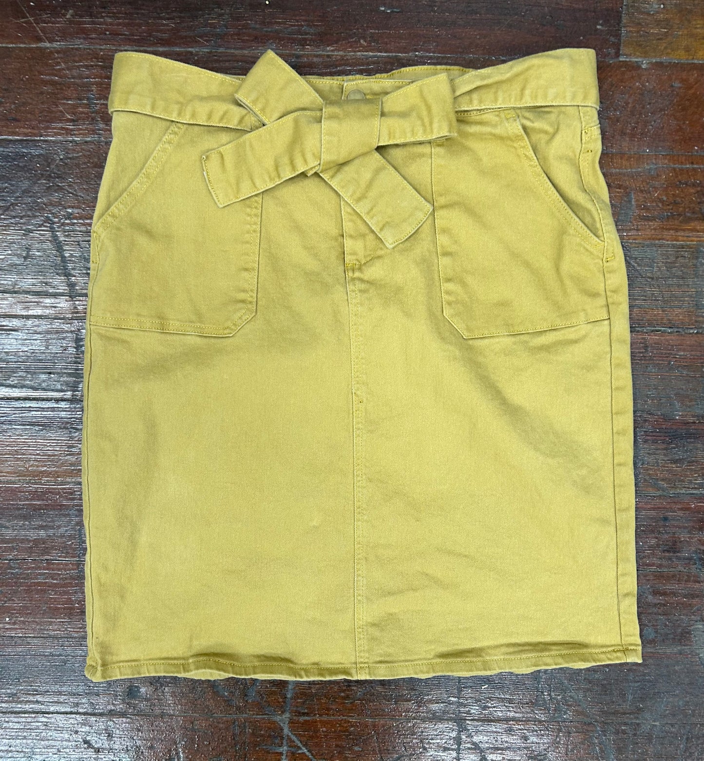 the main street exchange tan/mustard Skirts, 14
