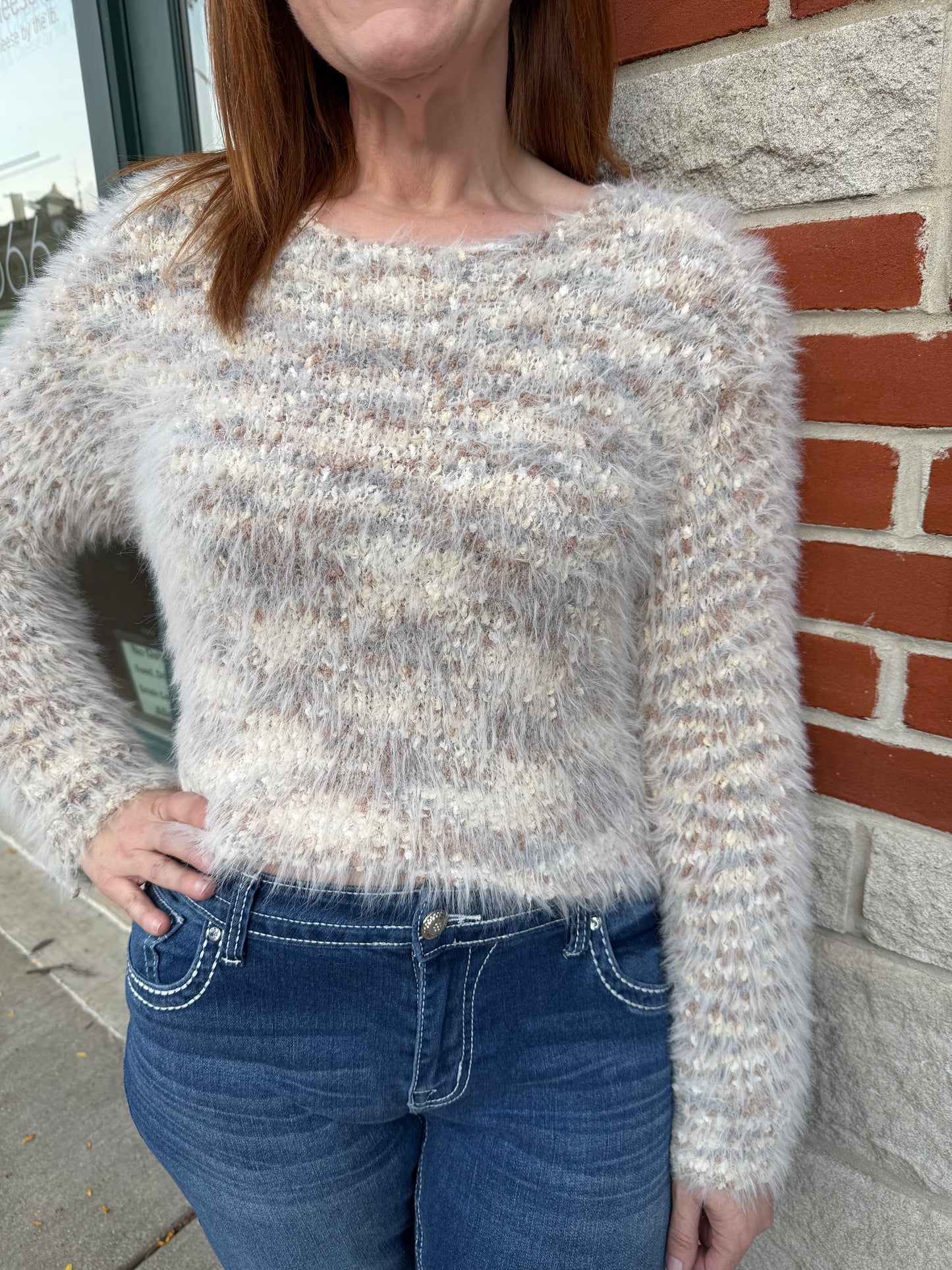 Hyfve Tan Multi Sweaters, M