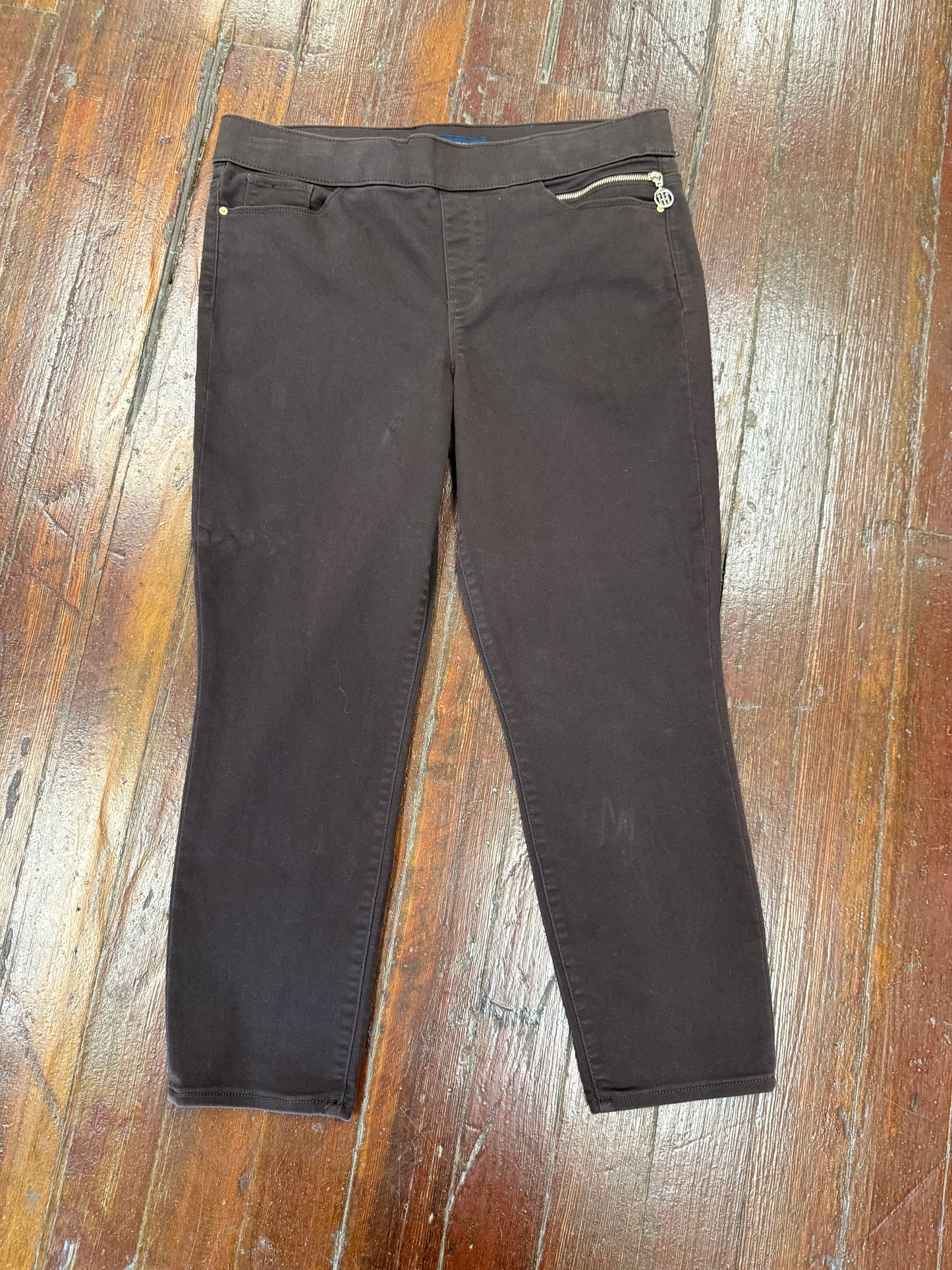 tommy hilfiger brown Pants, 14