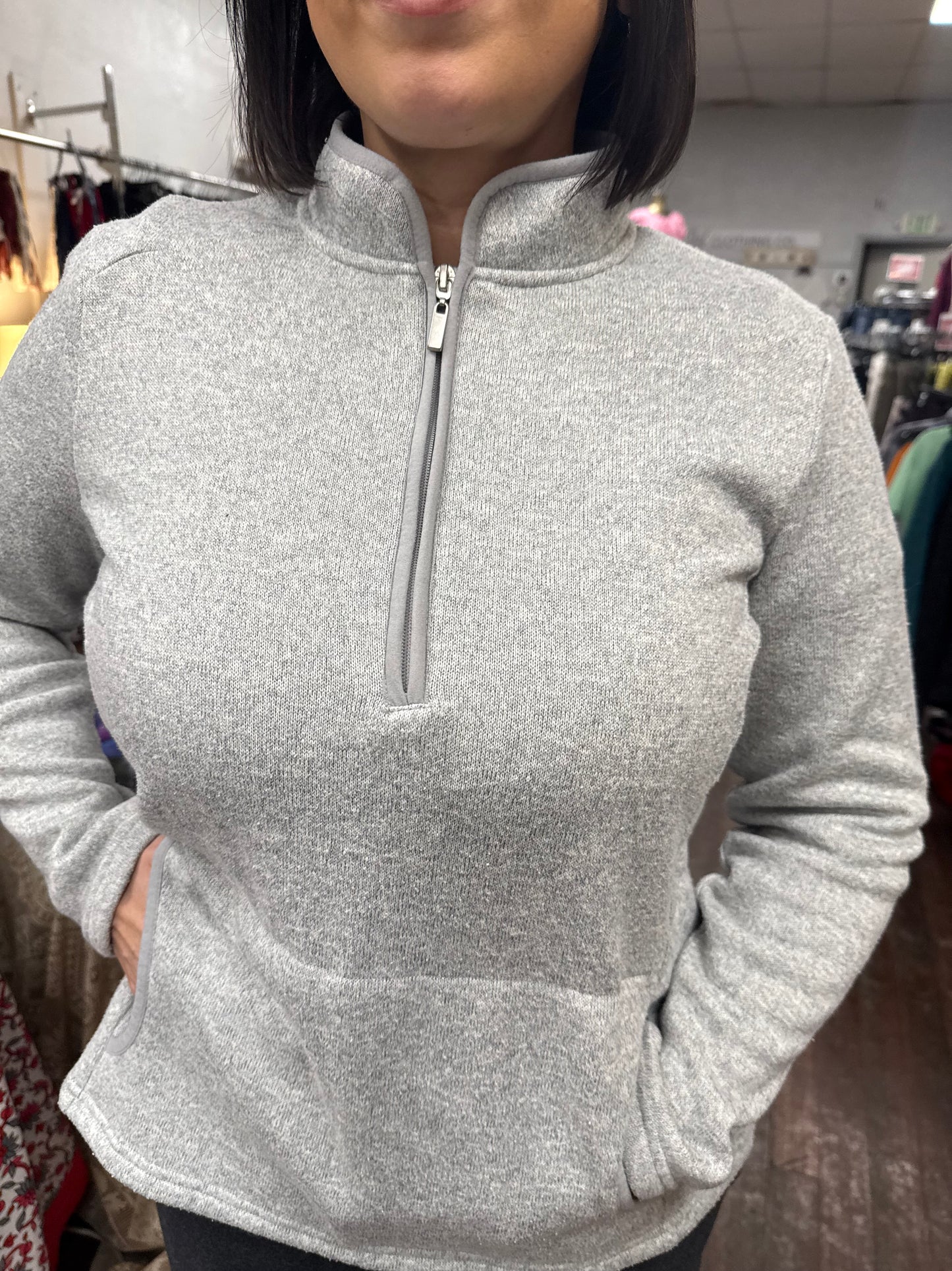 croft & barrow gray Pullovers, xxl