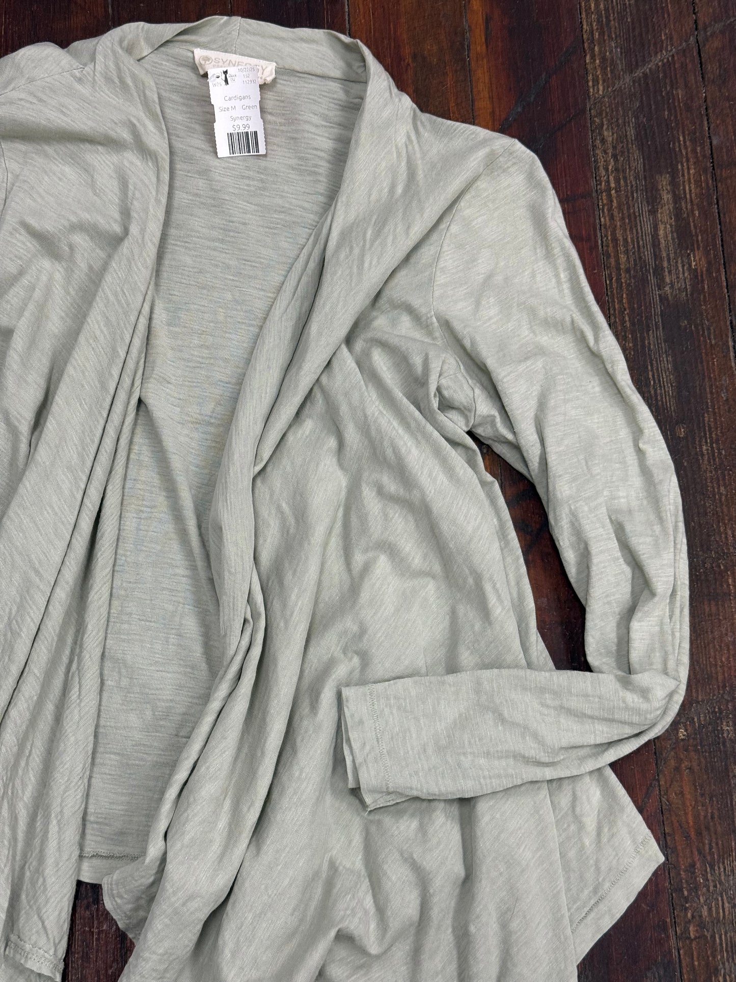 Synergy Green Cardigans, M
