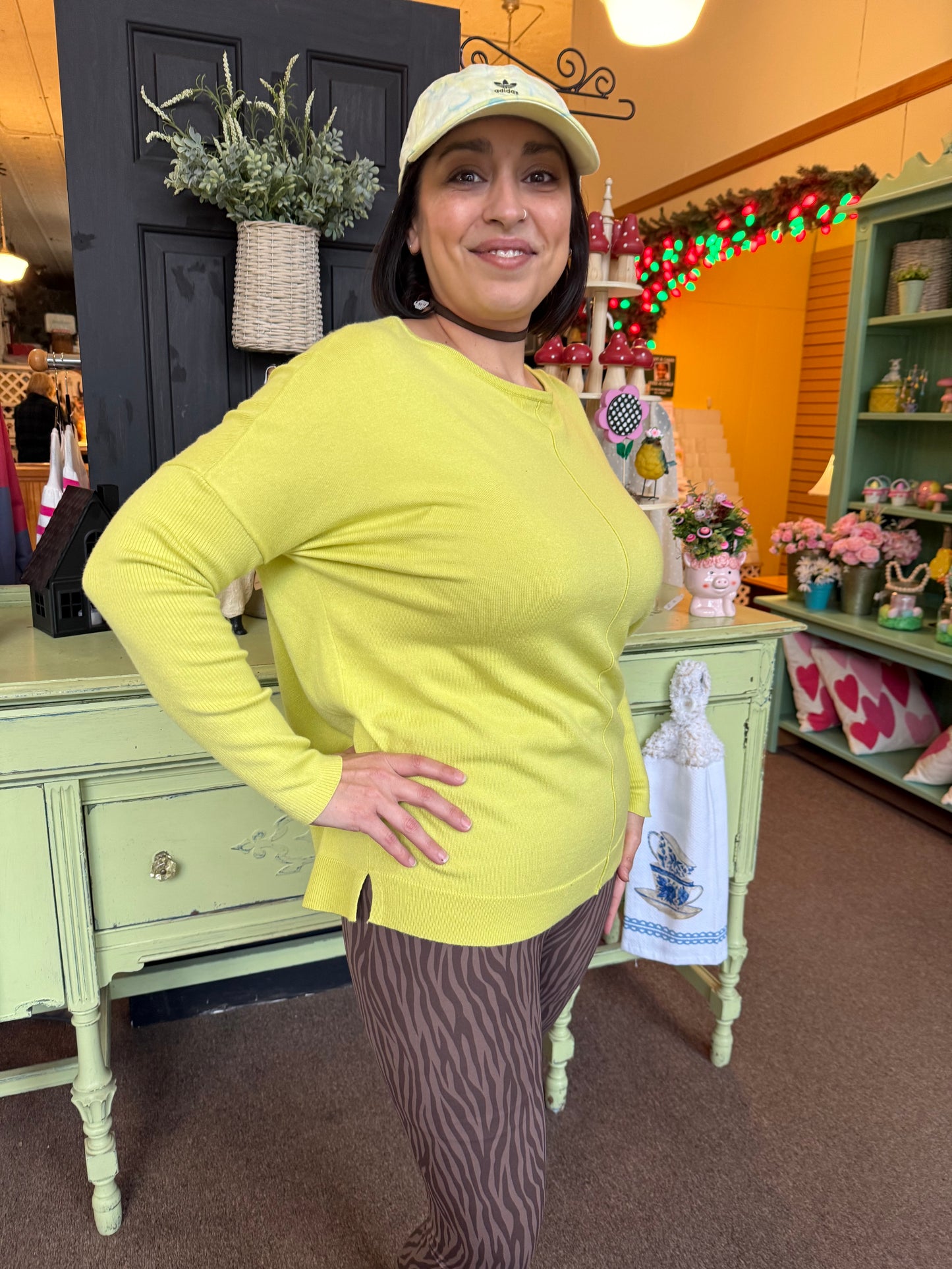 Chico’s Green Tops, 1