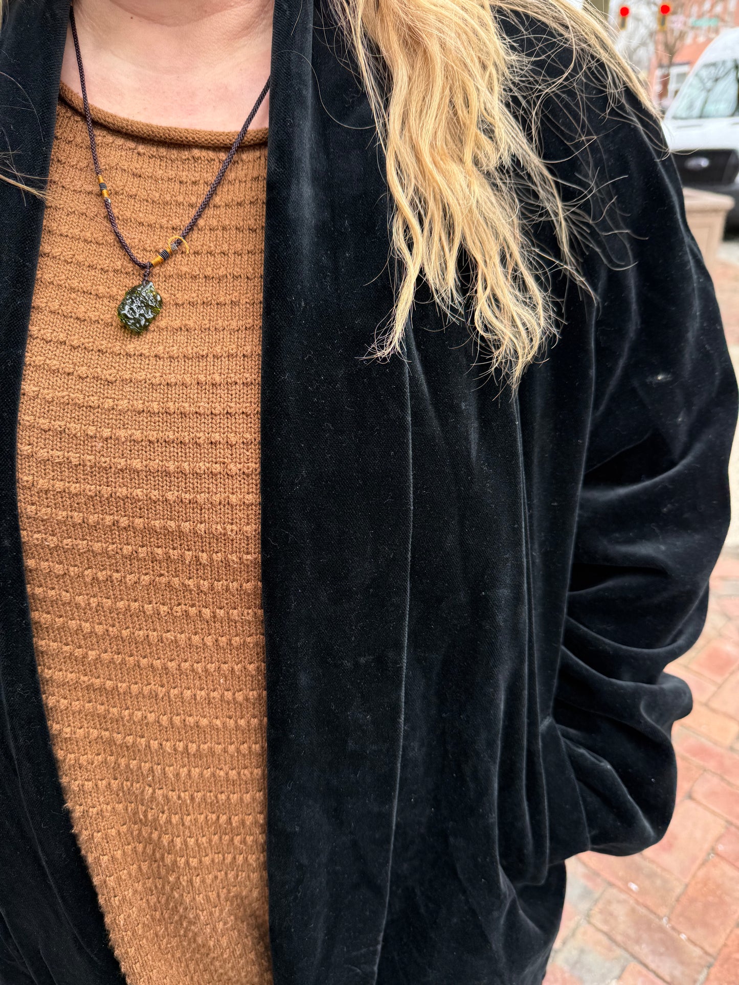 black velvet Vintage coats