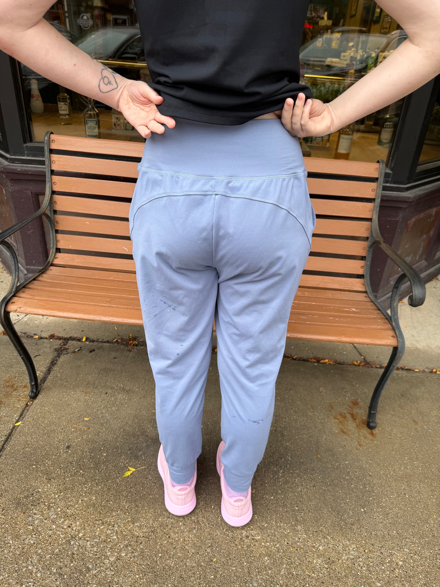 Sincerely Jules Blue Activewear, Medium