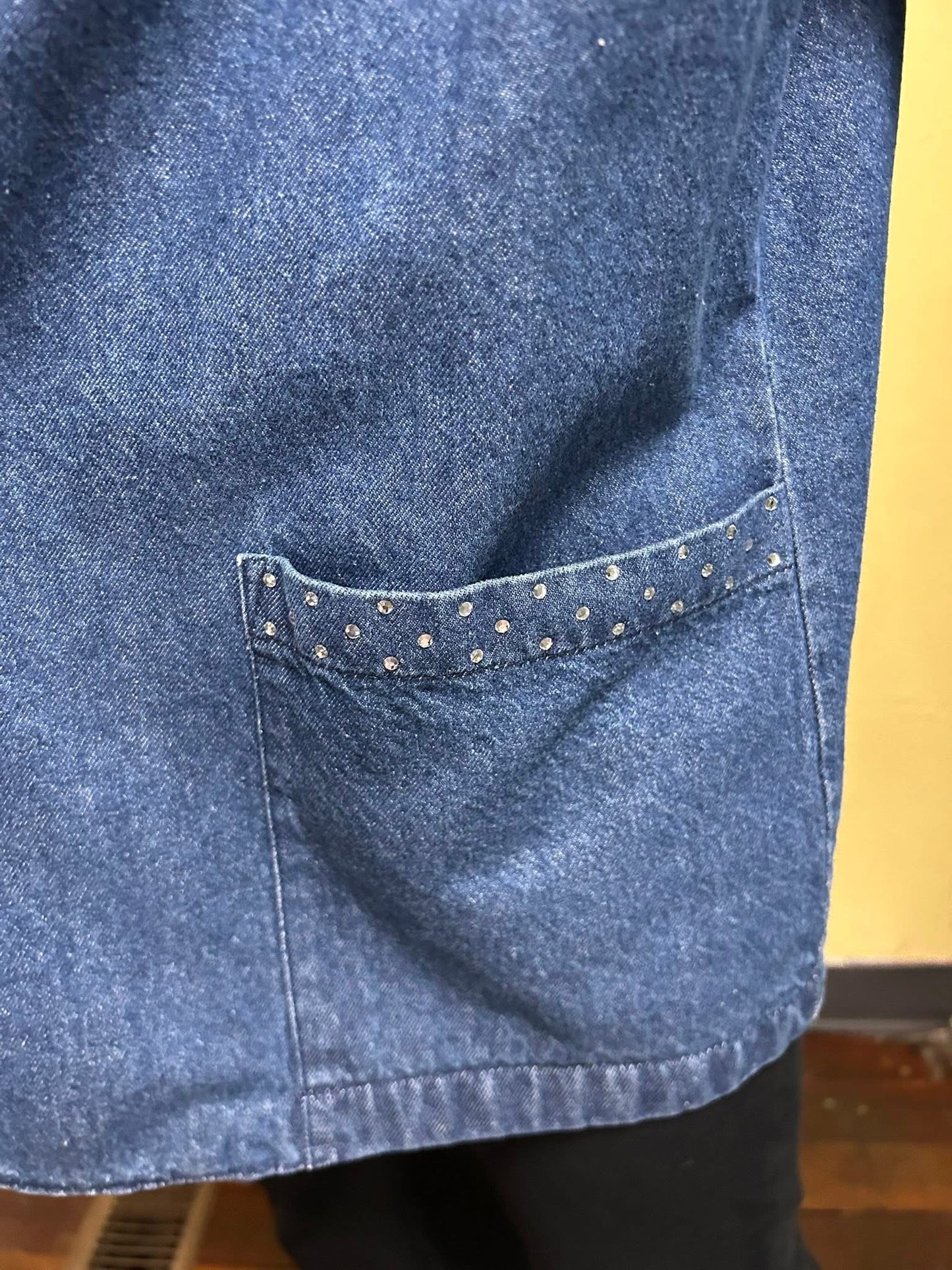 alice stuart blue Vintage Jacket, large