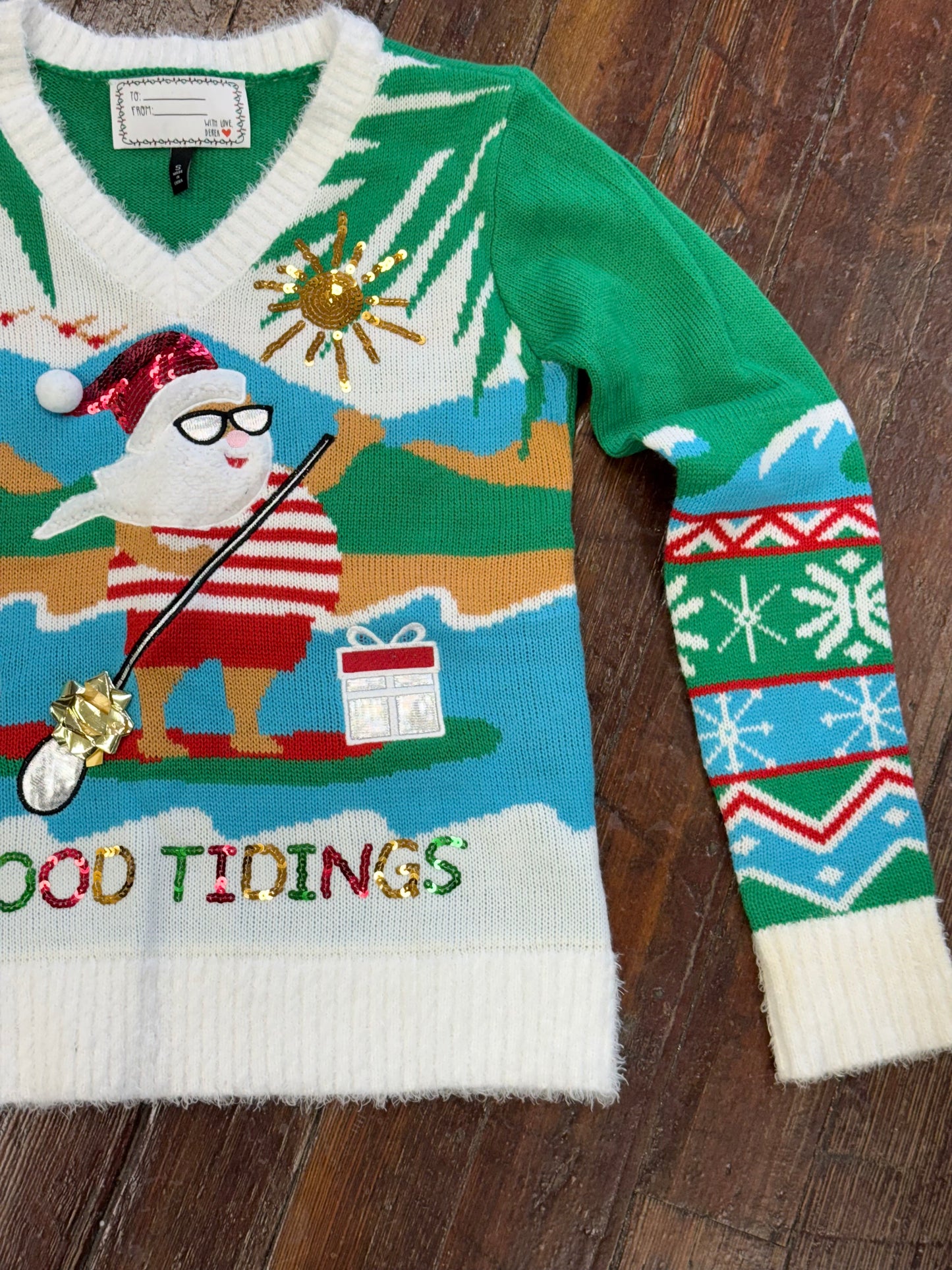 With Love, Derek Green Sweaters, S