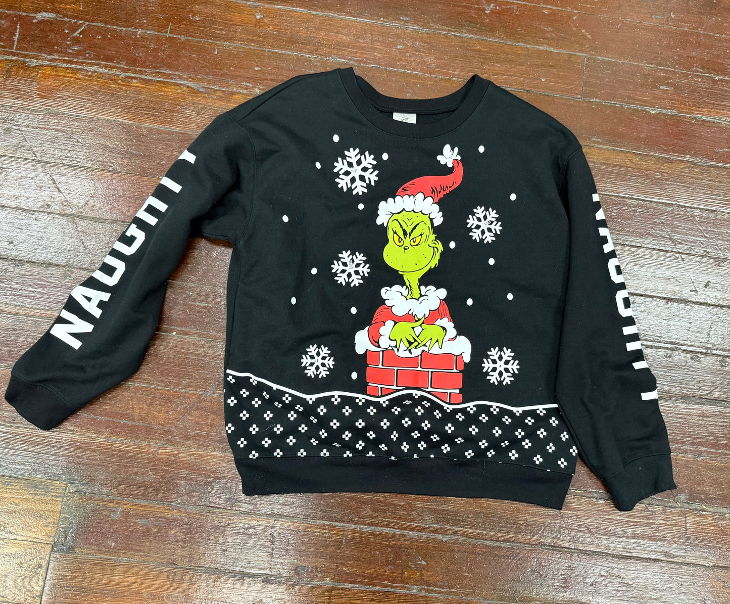 grinch black Tops, xl