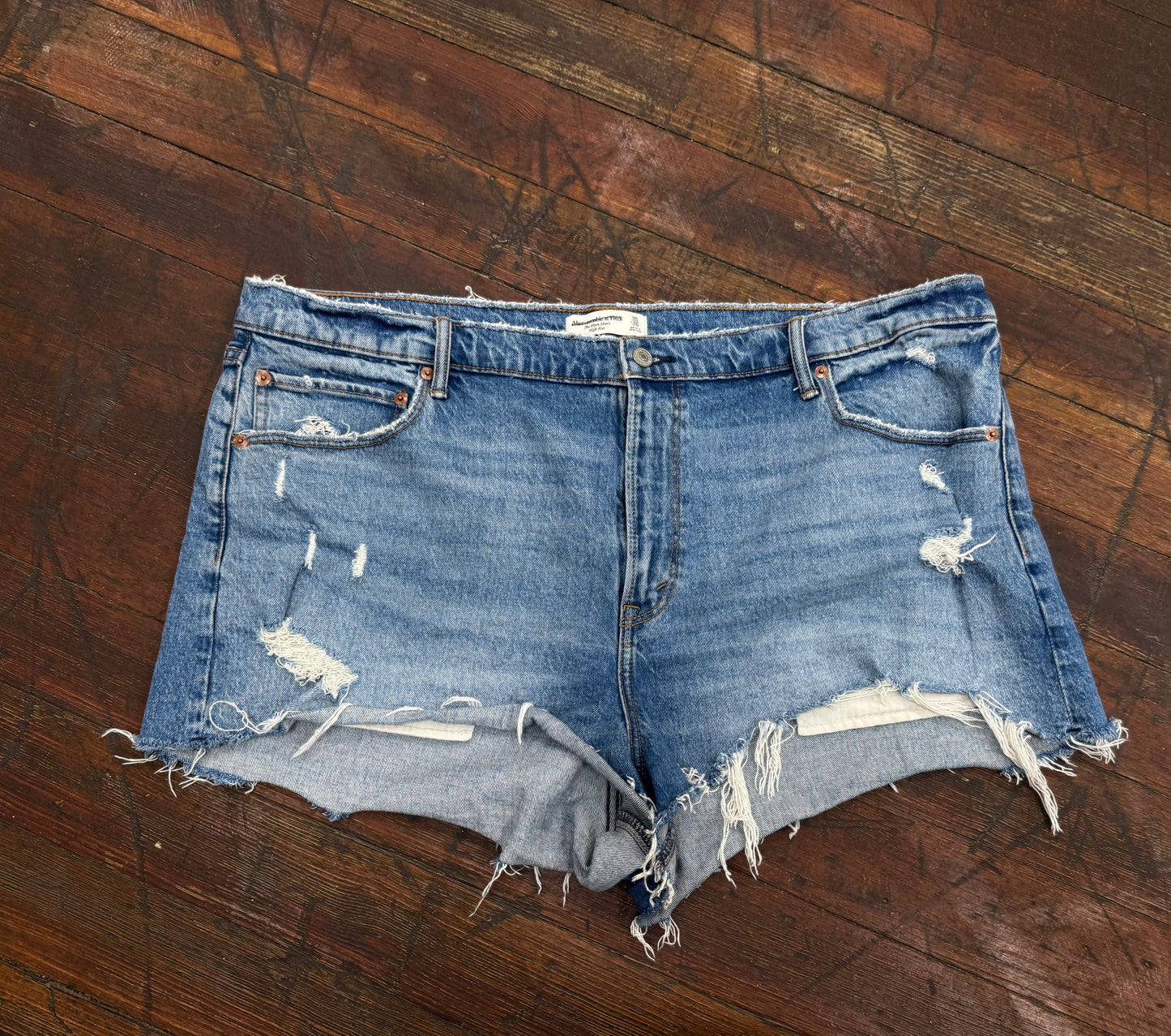 Abercrombie & Fitch Denim Shorts, 35/20