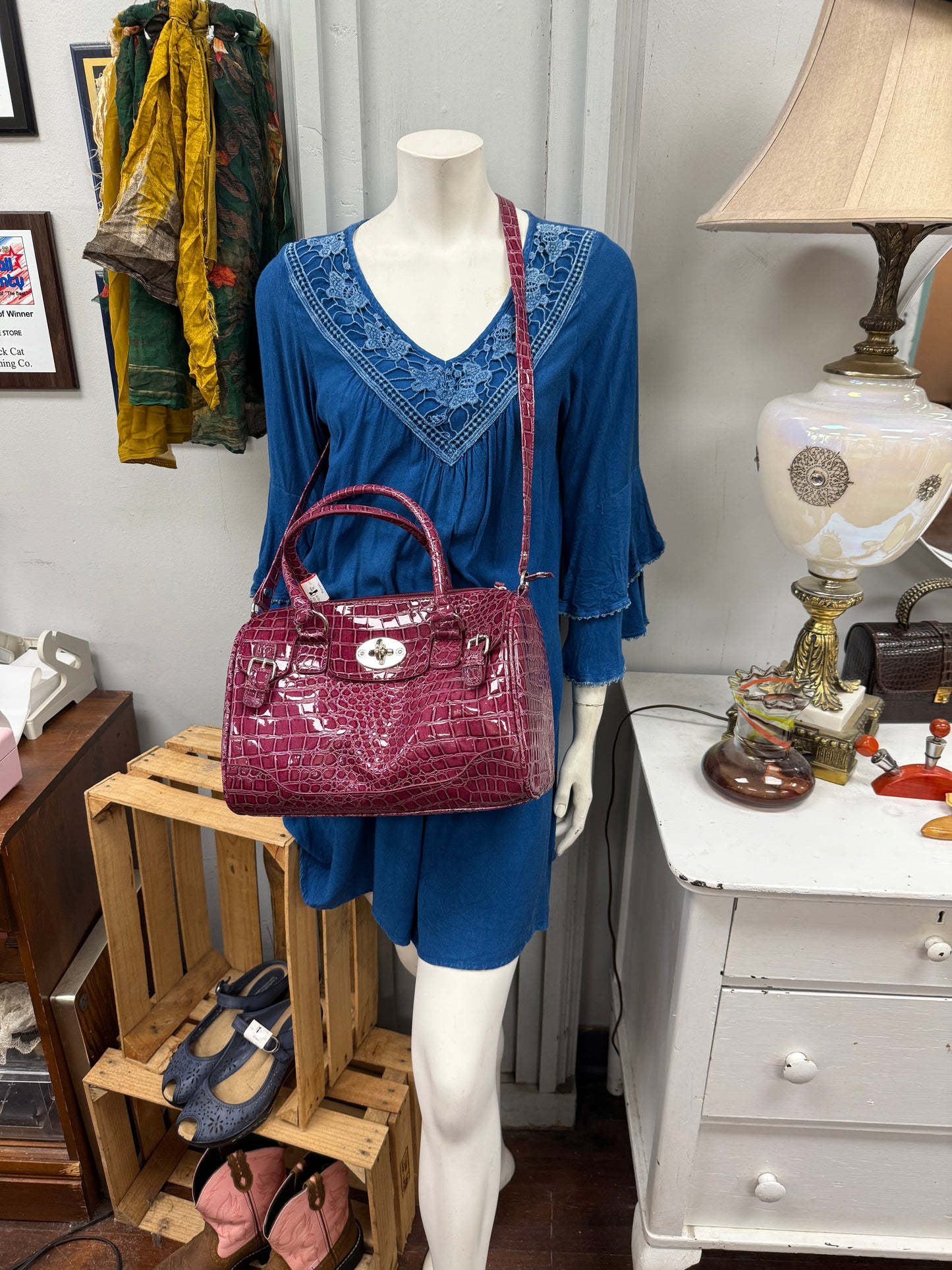 NY & C magenta Purses, medium