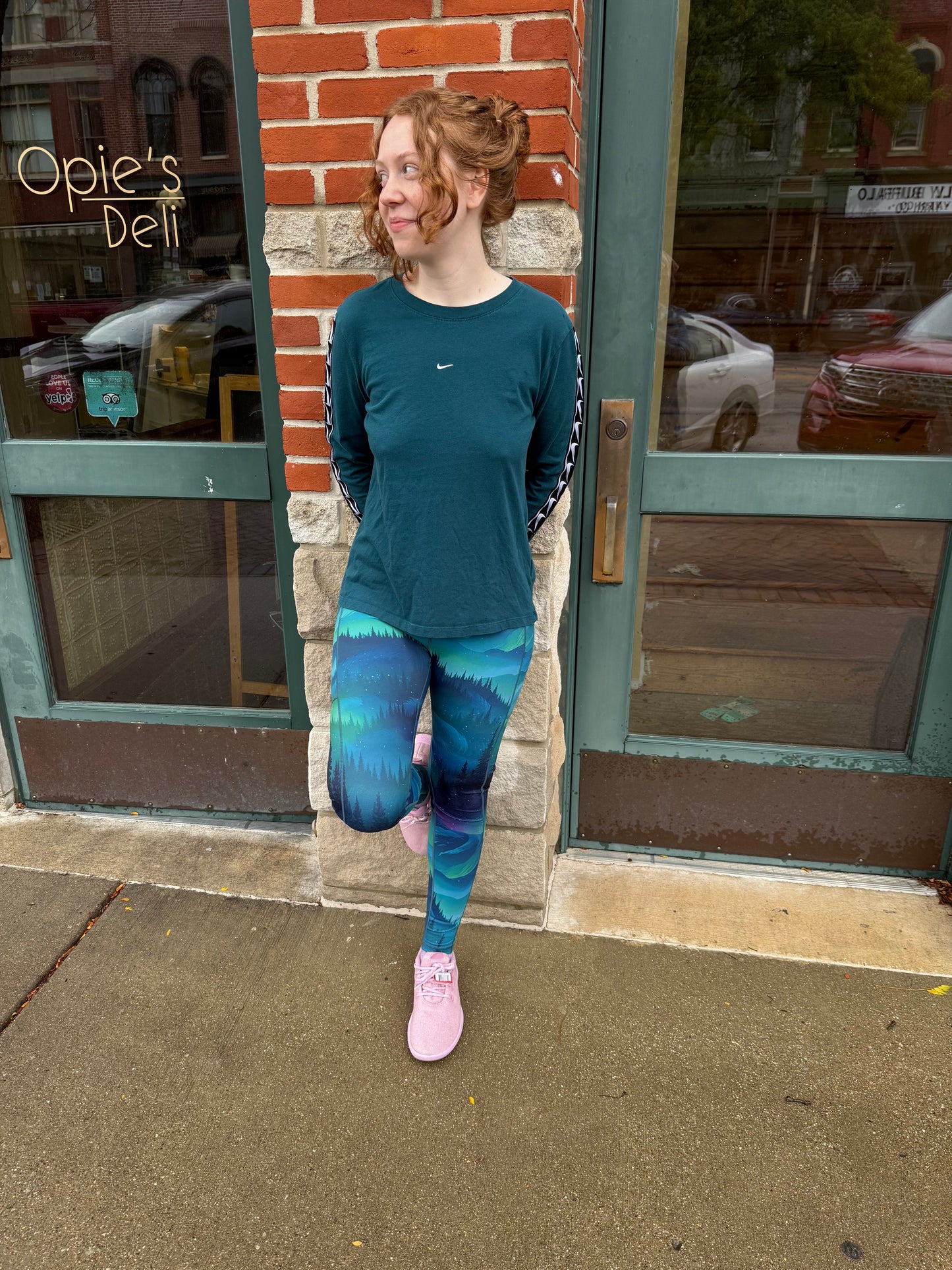Constantly Varied Gear Green leggings, M