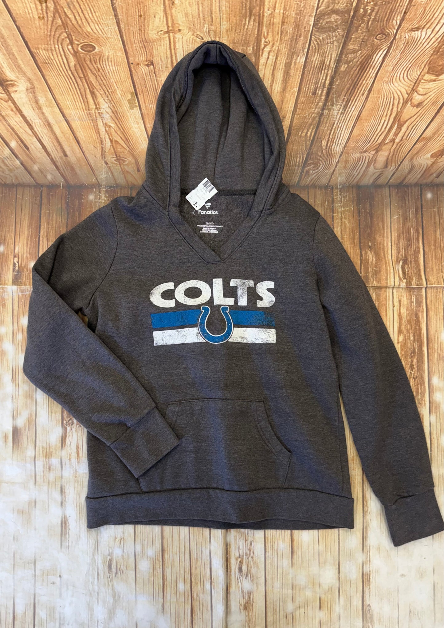 Fanatics Gray Hoodies, L
