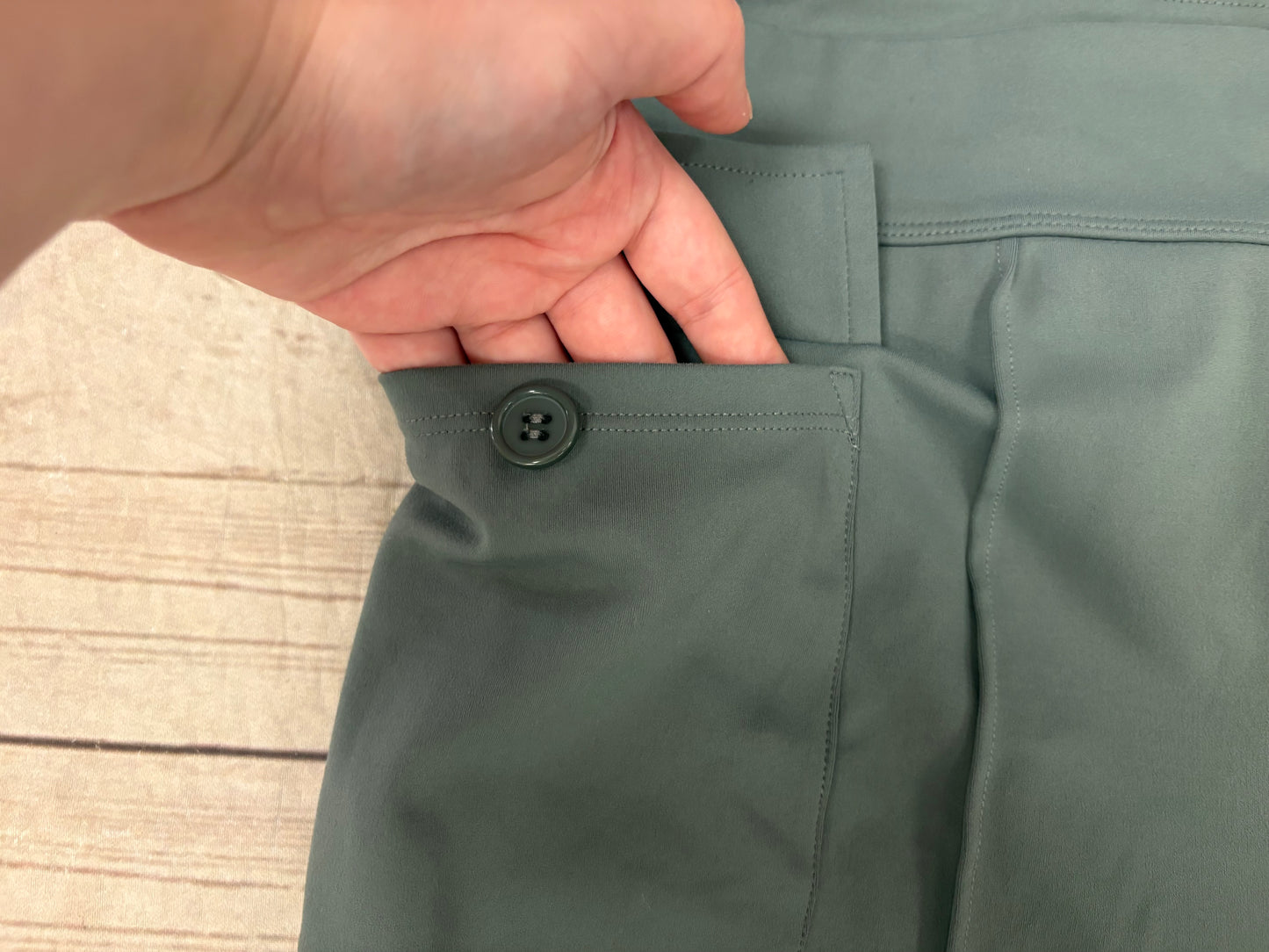 Halara Green Pants, XL Petite