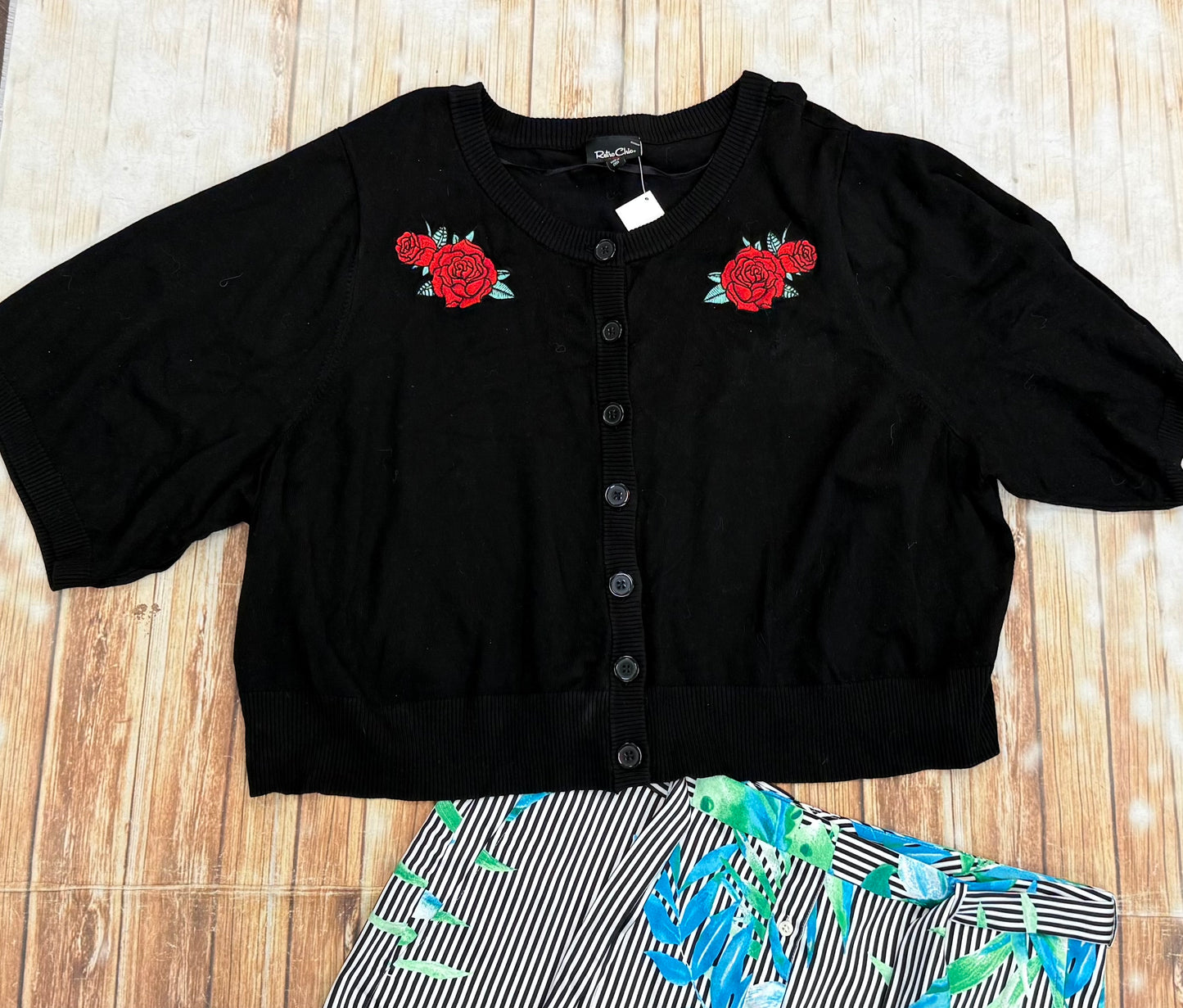 Torrid Black Rose Cardigans, 6xl