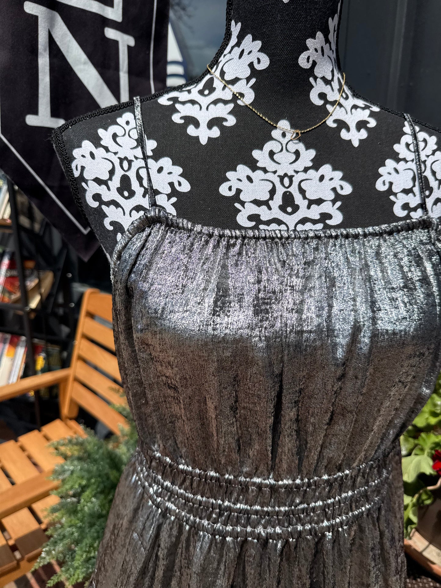 Old Navy Silver Dresses, L