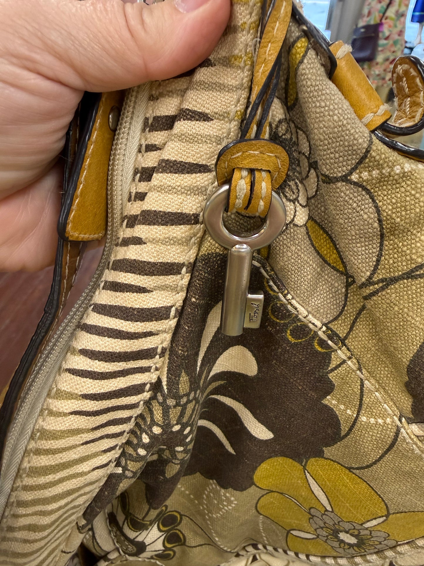 Fossil Yellow Purses, Handbag