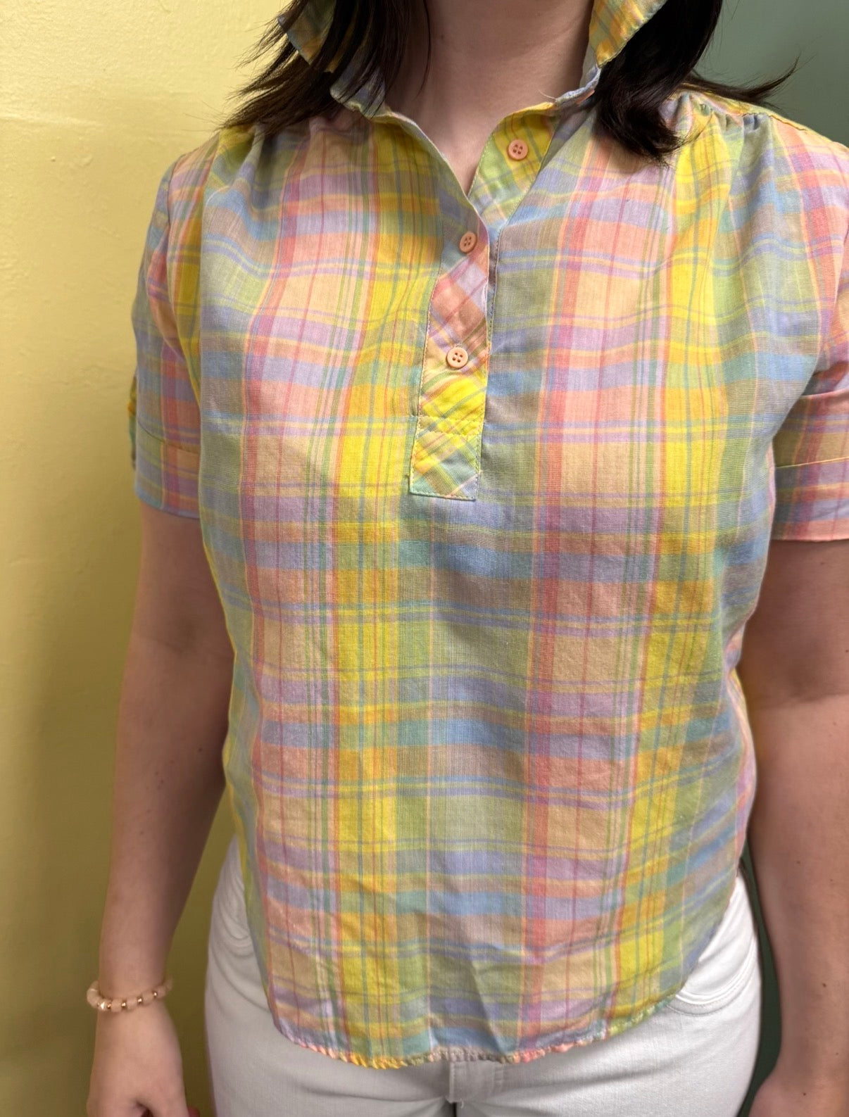 Collectibles multi Vintage top, small/medium
