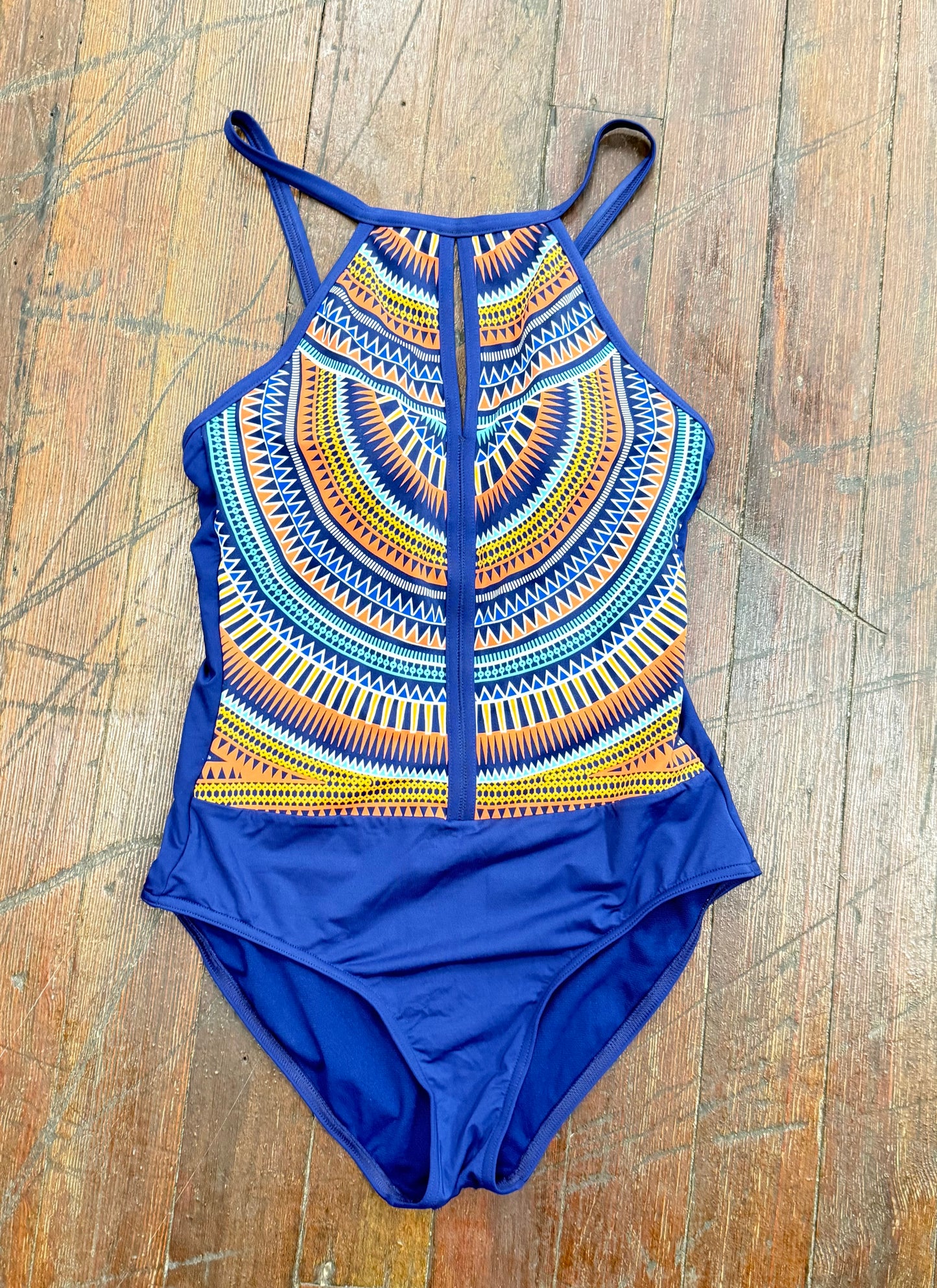 Jag Navy Swimsuits, L