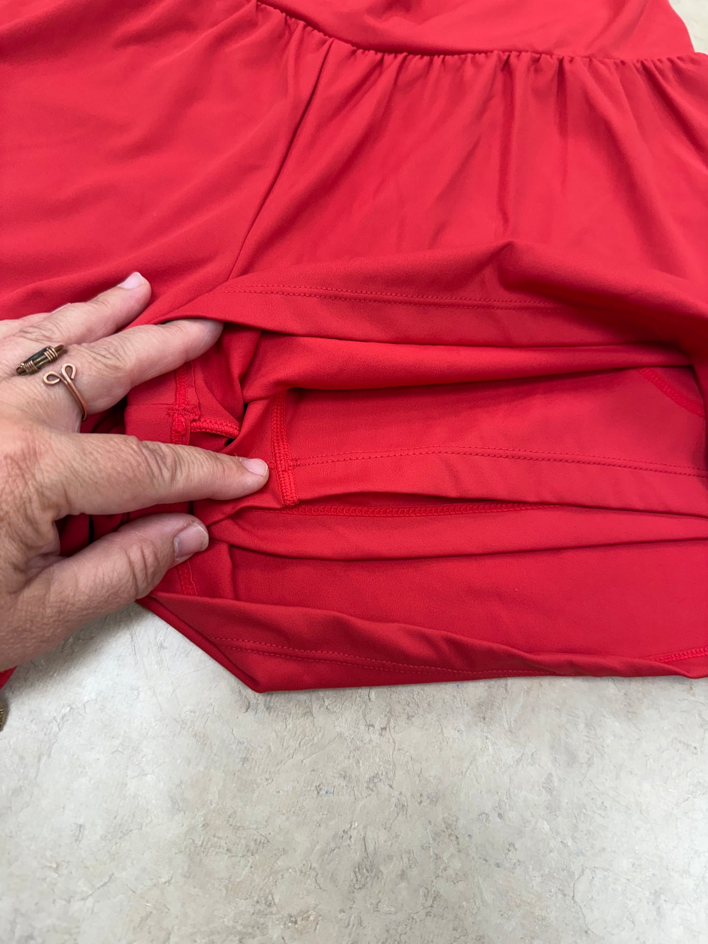 Halara red Activewear, large