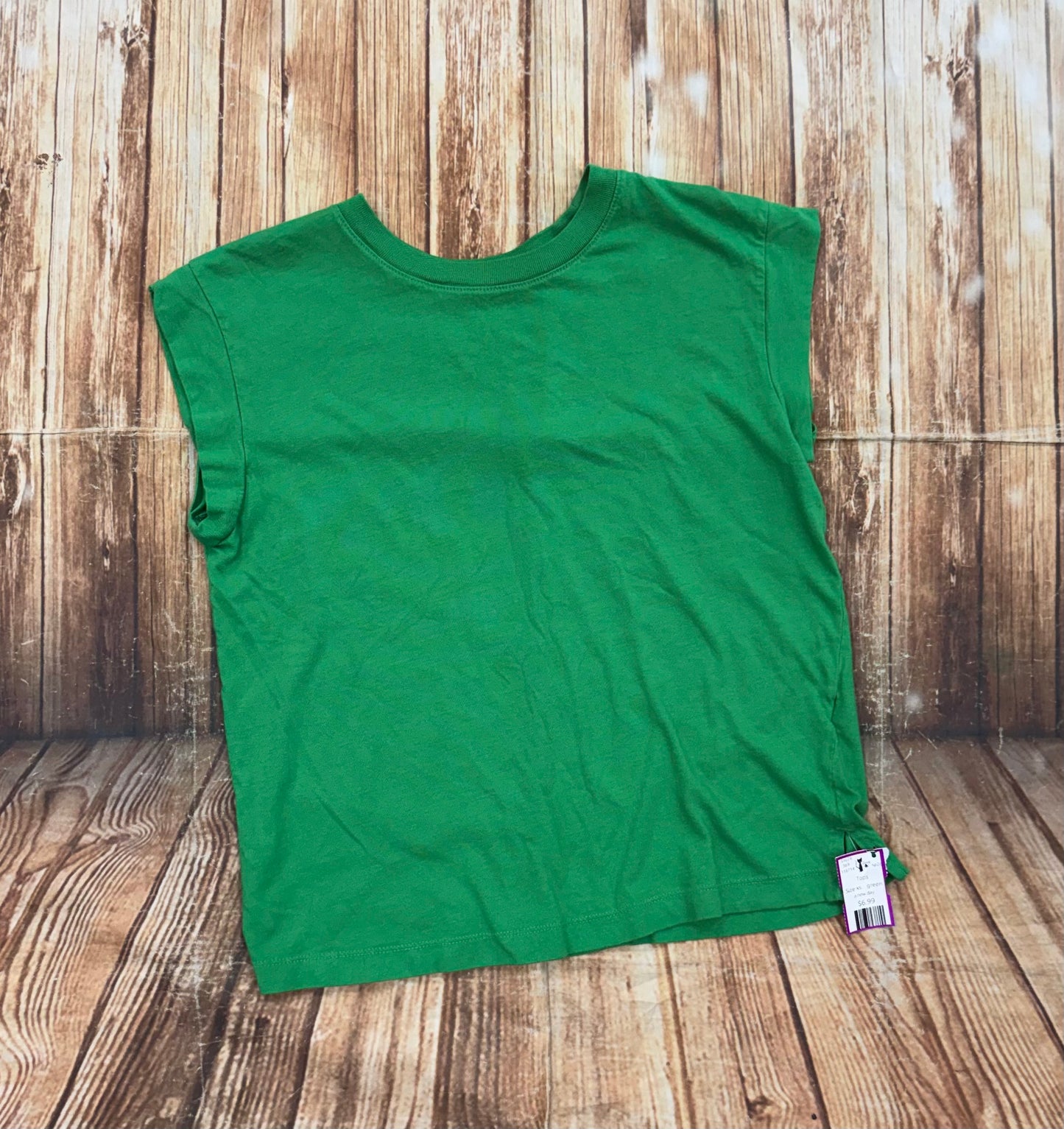 a new day green Tops, xs