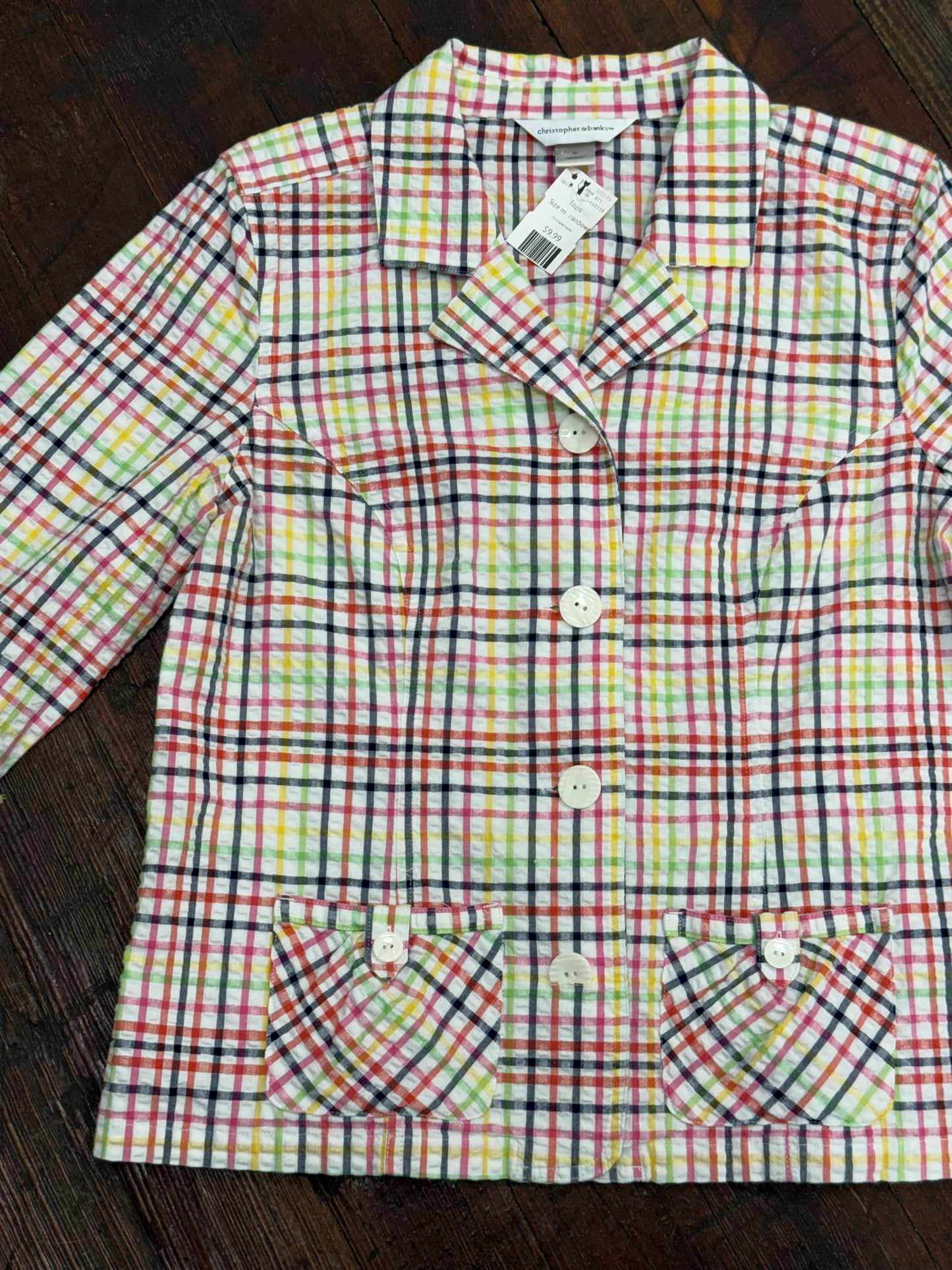 christopher banks rainbow Tops, m