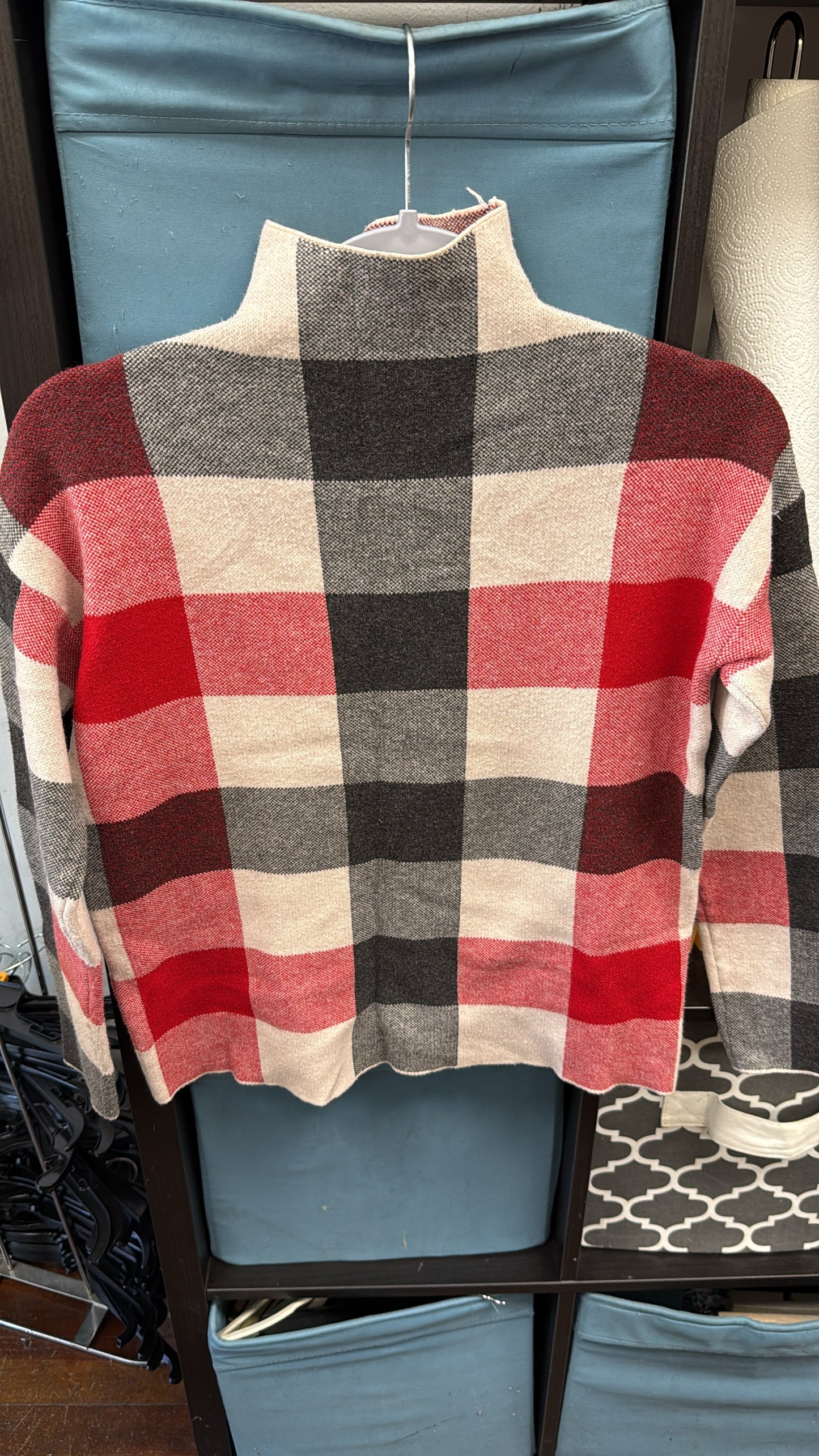 Tahari Red/Tan Sweaters, XS