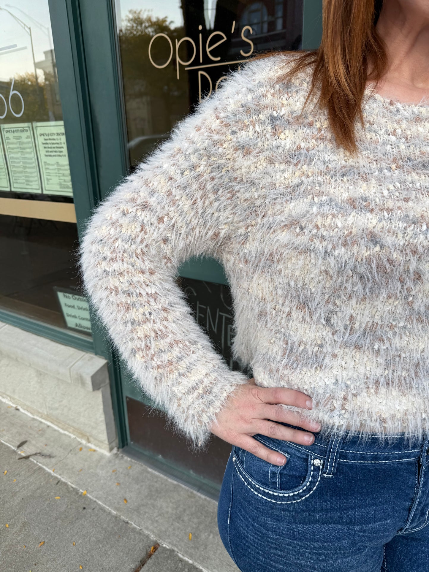 Hyfve Tan Multi Sweaters, M